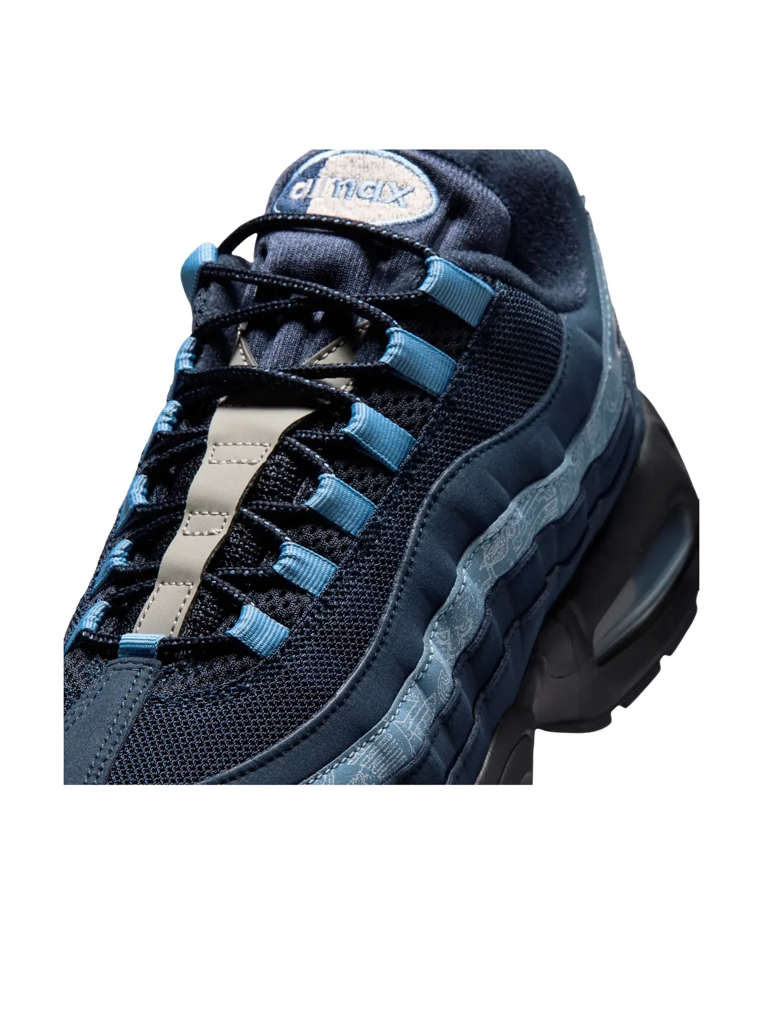 Мужские кроссовки с шнуровкой Air Max 95 Nike — изображение 5 из 6, темно-синий