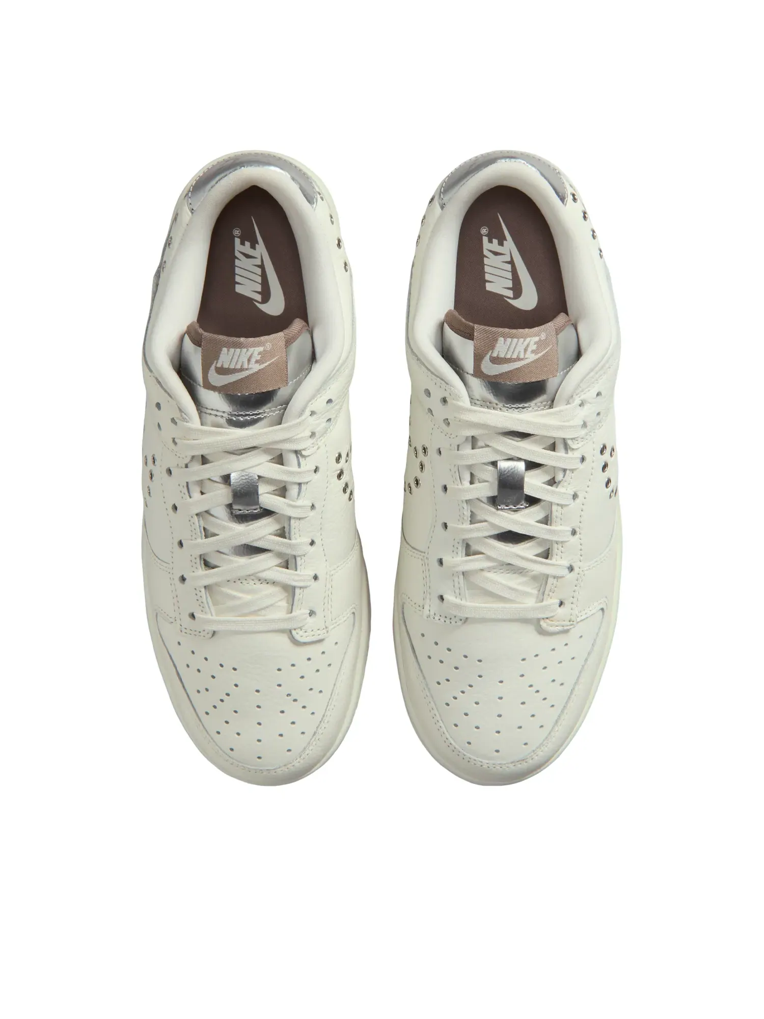 Кроссовки Nike Dunk Low 'Sail Mink Brown' IU3488-133 — изображение 3 из 7, белый