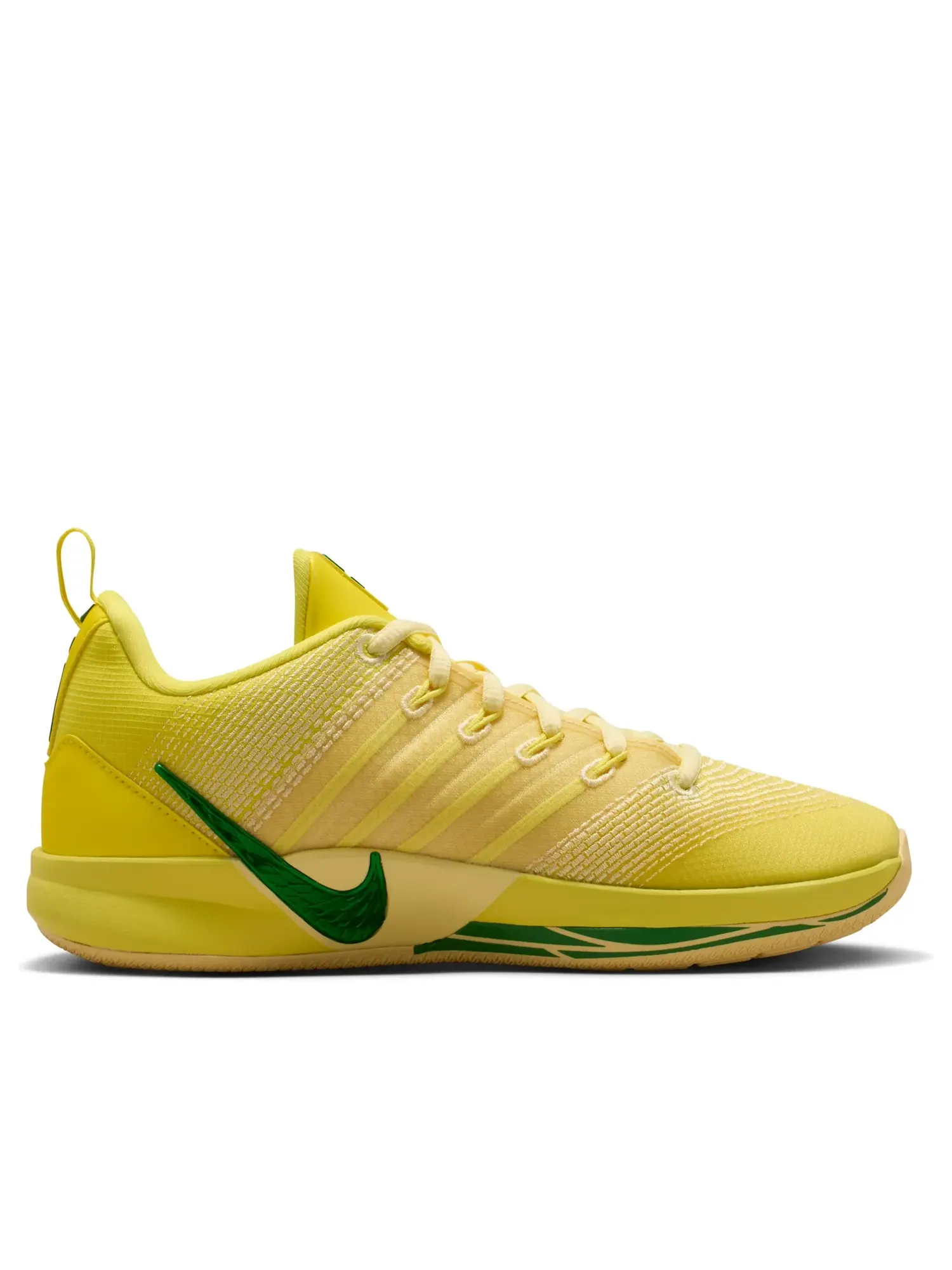 Кроссовки (GS) Nike Babrina 3 'Oregon Ducks' — изображение 6 из 6, желтый