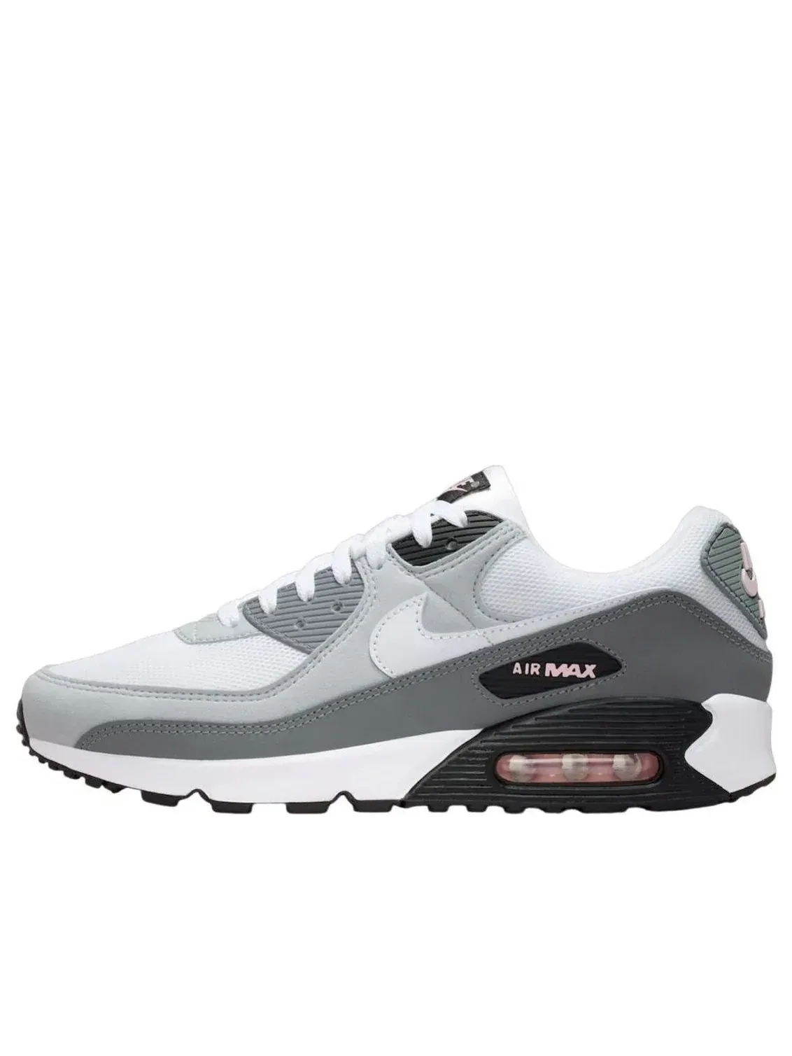 Кроссовки Nike Air Max 90 'Wolf Grey Pink Foam' — изображение 1 из 5, серый