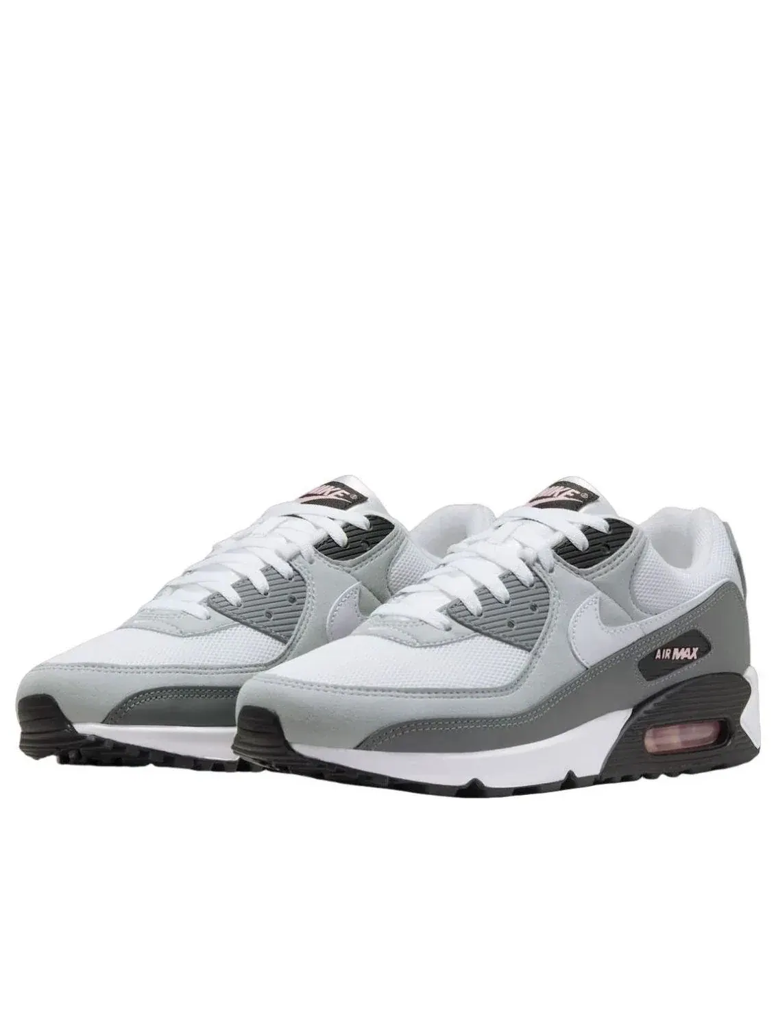 Кроссовки Nike Air Max 90 'Wolf Grey Pink Foam' — изображение 2 из 5, серый
