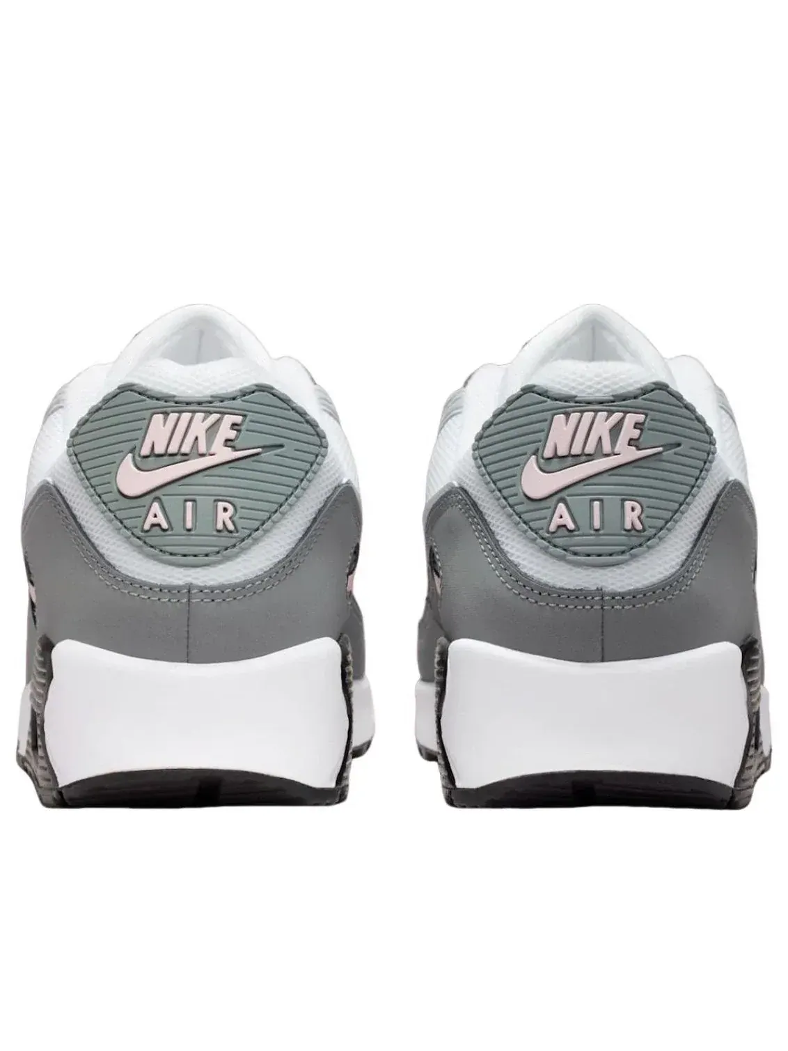Кроссовки Nike Air Max 90 'Wolf Grey Pink Foam' — изображение 4 из 5, серый