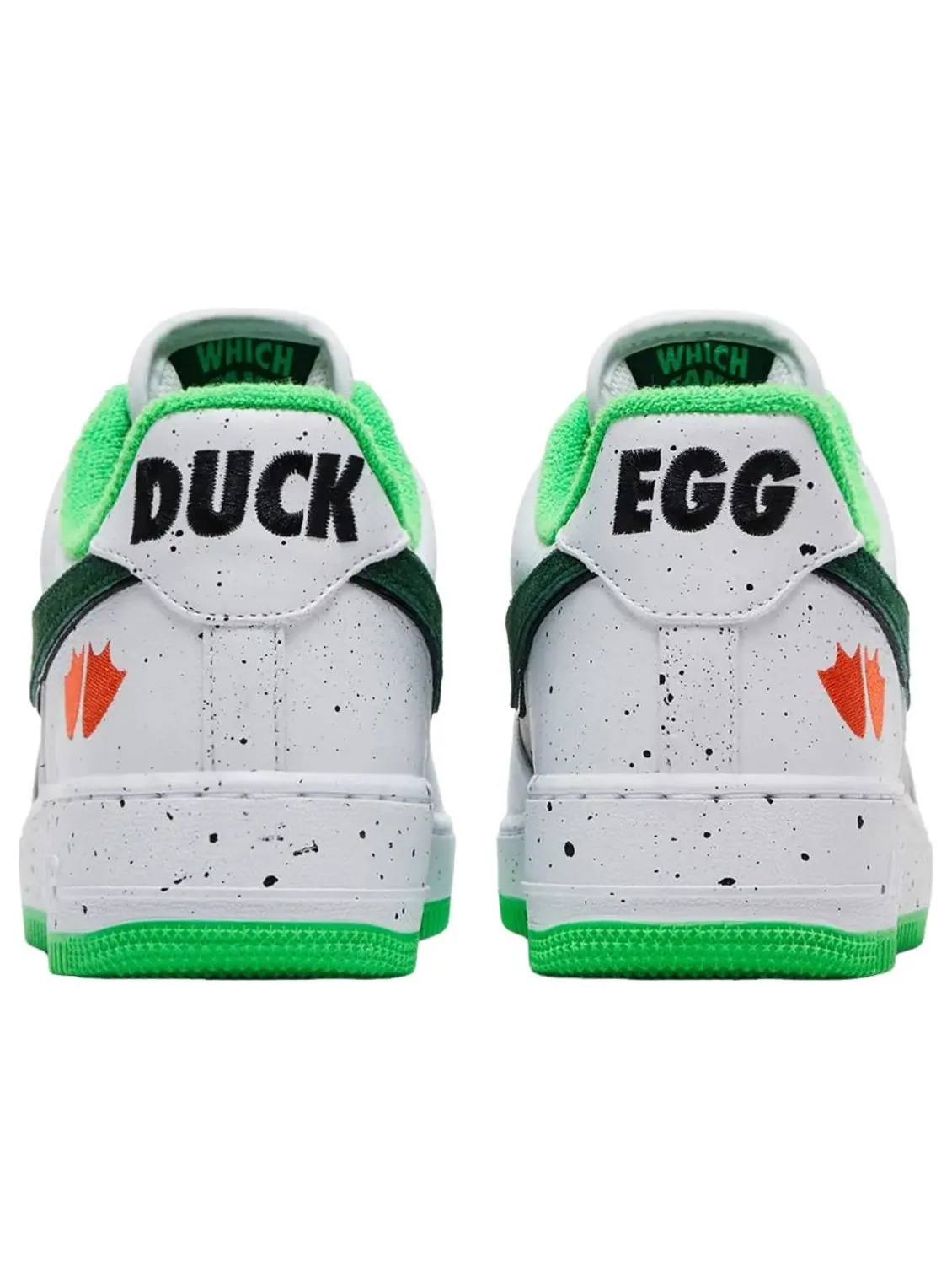 Кроссовки Nike Air Force 1 Low DOAF 'Egg or Duck' — изображение 4 из 5, белый/зеленый/зеленый