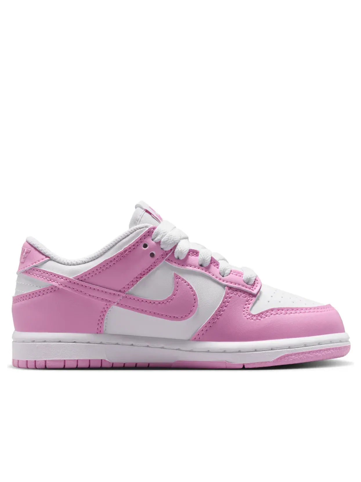 Кроссовки Nike Dunk Low 'White Pink Rise' IU7765-125 — изображение 2 из 7, белый
