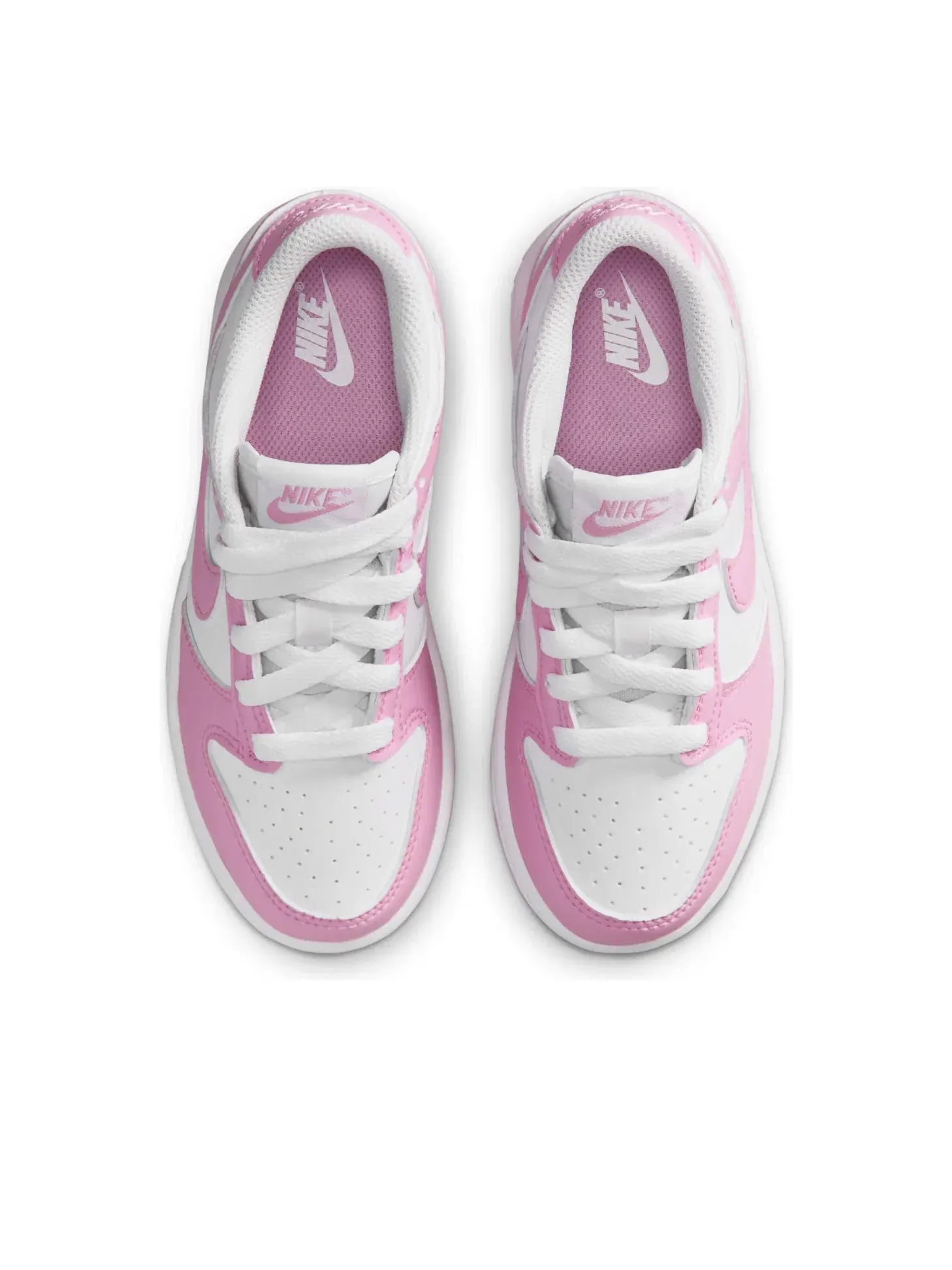 Кроссовки Nike Dunk Low 'White Pink Rise' IU7765-125 — изображение 3 из 7, белый