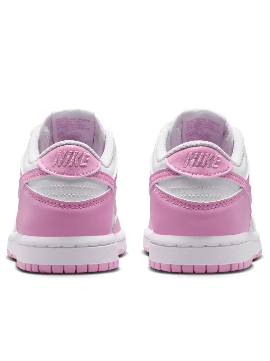 Кроссовки Nike Dunk Low 'White Pink Rise' IU7765-125 — изображение 4 из 7, белый