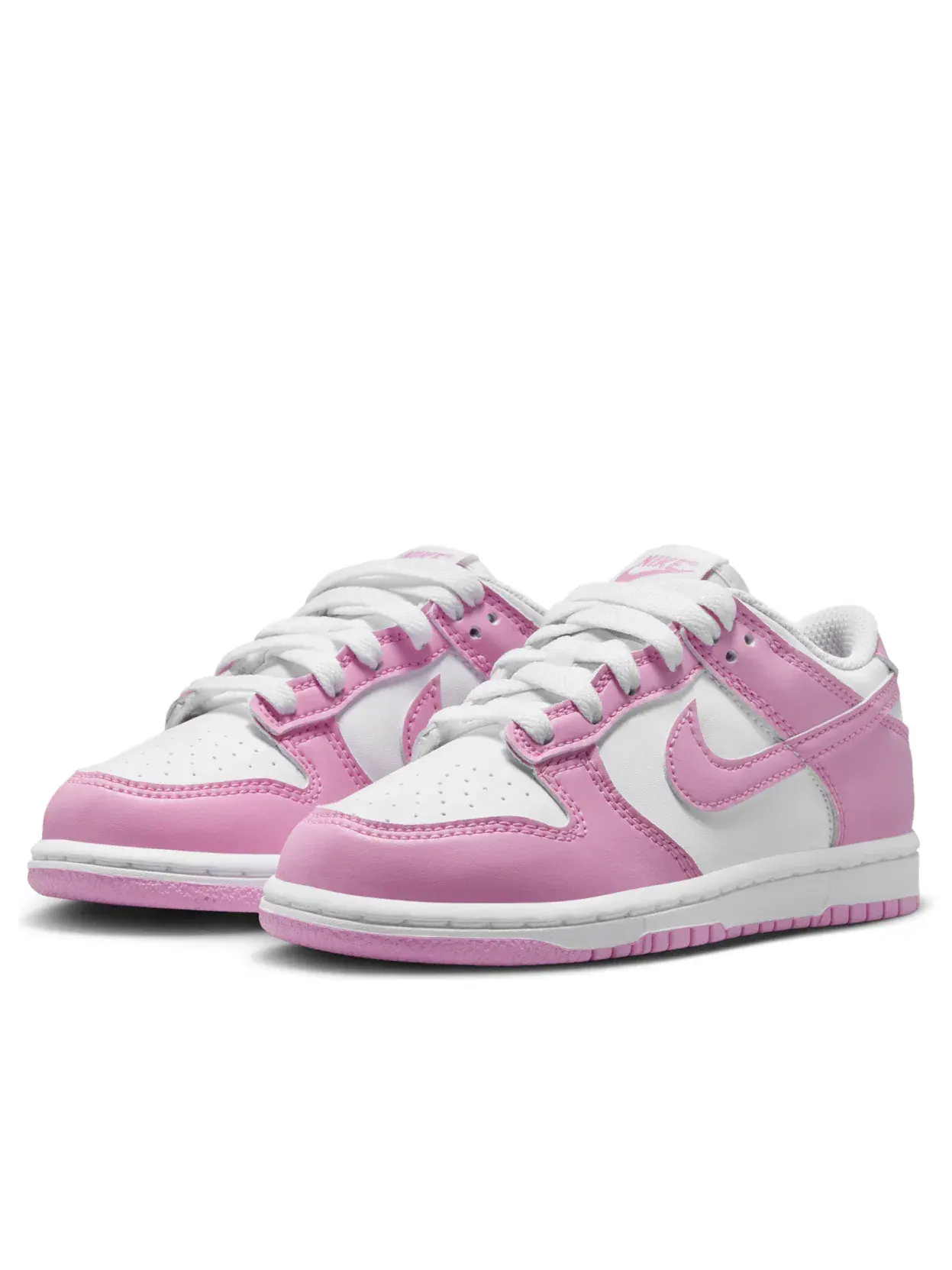 Кроссовки Nike Dunk Low 'White Pink Rise' IU7765-125 — изображение 5 из 7, белый