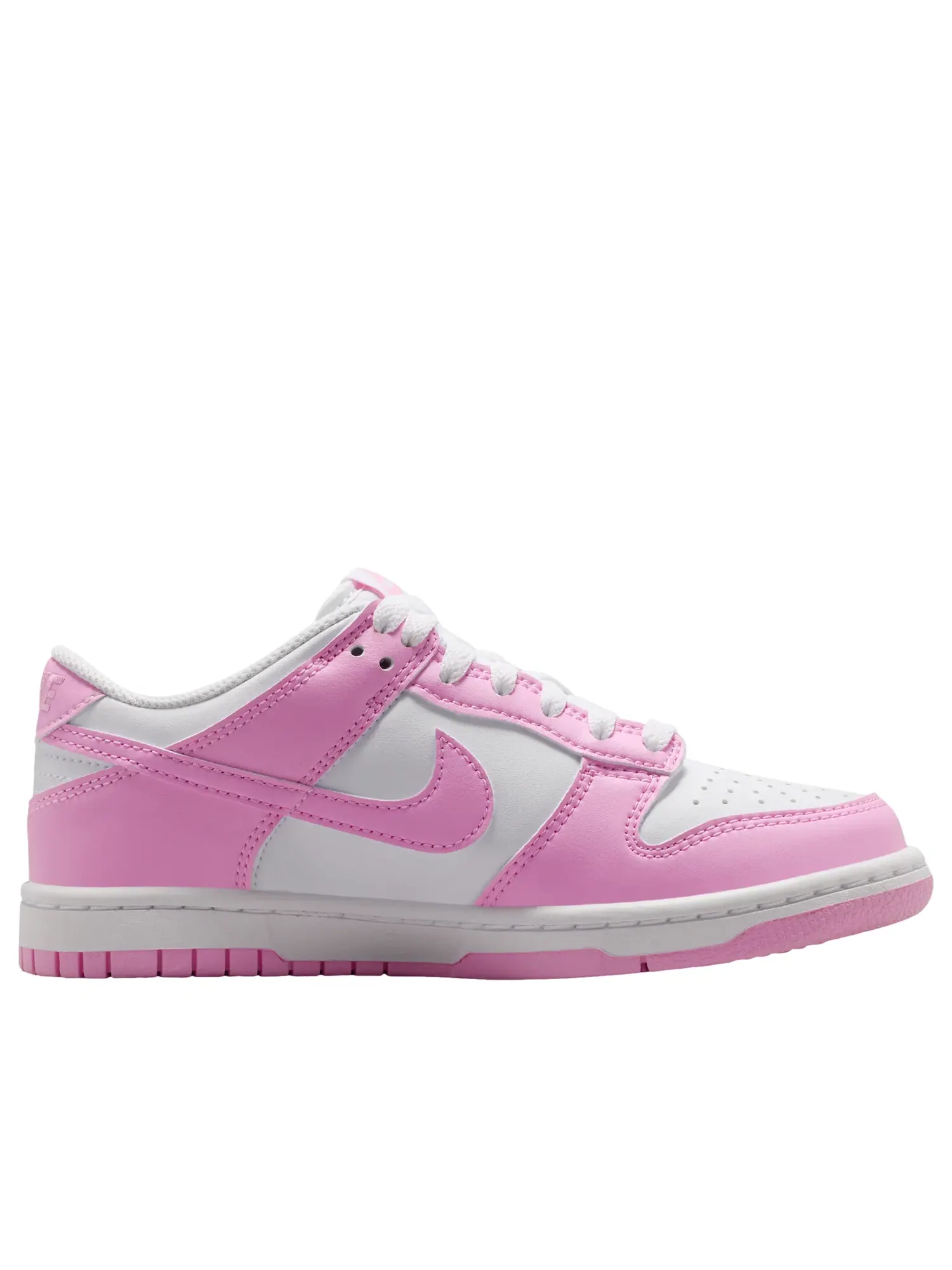 Кроссовки Nike Dunk Low 'White Pink Rise' IU7766-125 — изображение 2 из 6, белый