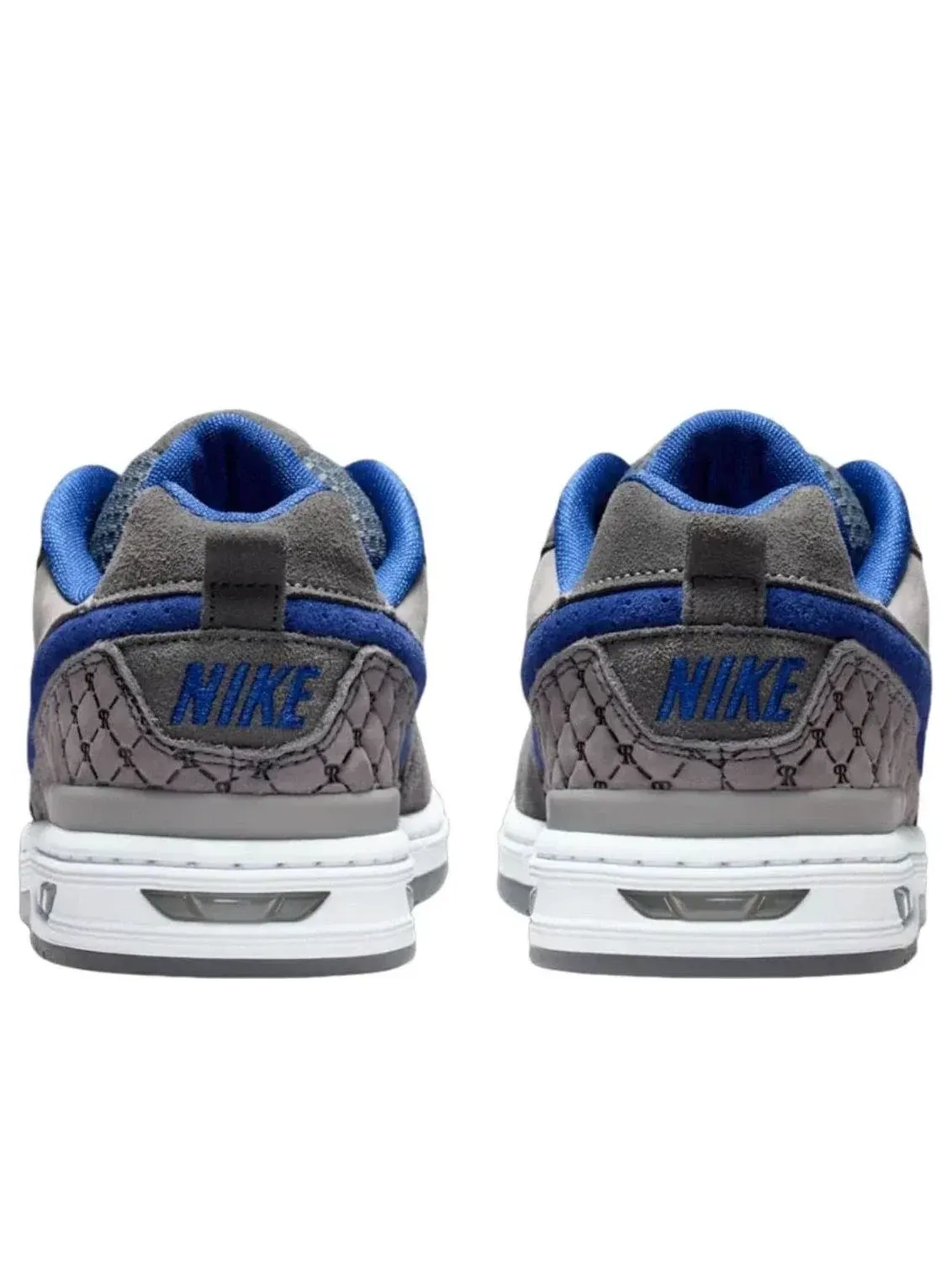 Мужские кроссовки для скейтбординга с кожаным верхом Nike SB P-Rod 1 Dodgers — изображение 4 из 5, серый
