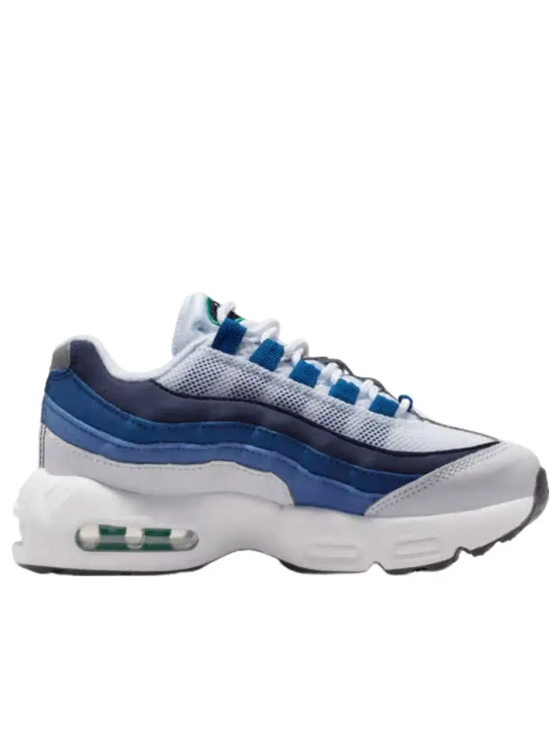 Кроссовки Nike Air Max 95 Big Bubble 'Slate' IU7894-100 — изображение 2 из 4, синий