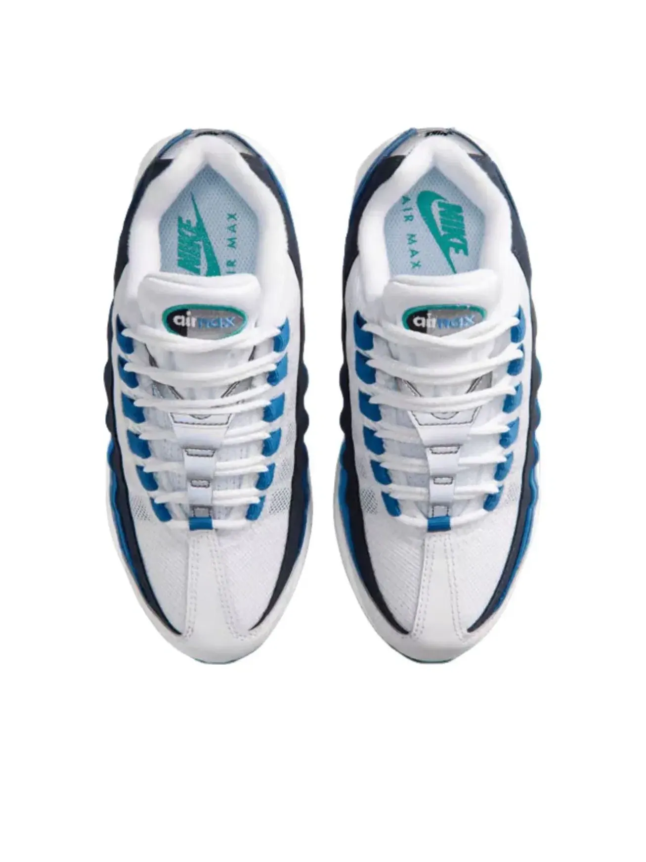 Кроссовки Nike Air Max 95 Big Bubble 'Slate' IU7899-100 — изображение 3 из 5, синий
