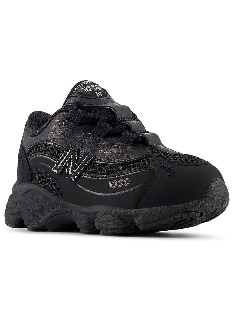 (TD) New Balance 1000 Bungee Lace 'Triple Black' — изображение 4 из 5, черный