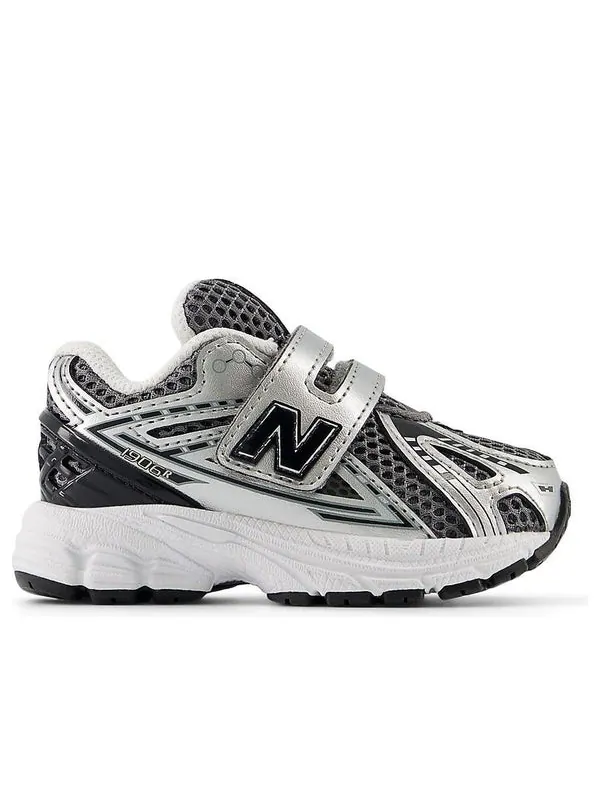 Кроссовки 1906 hook & loop New Balance — изображение 2 из 4, серебряный