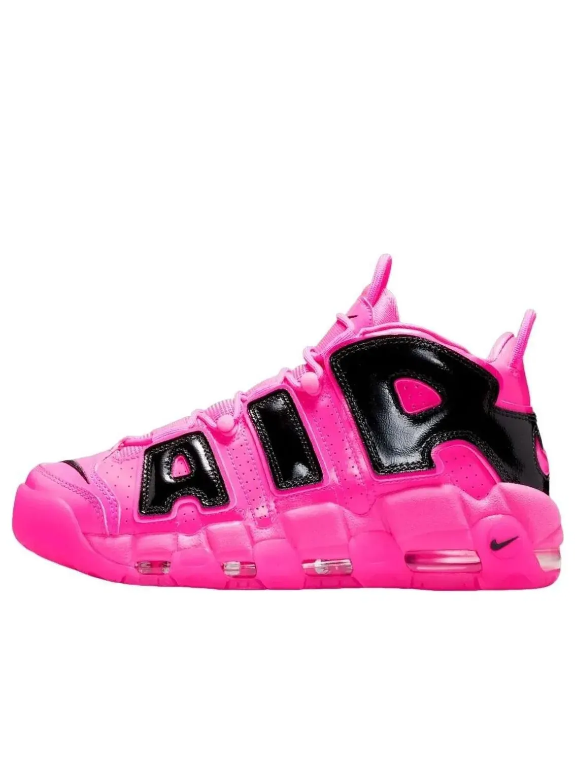 Кроссовки (WMNS) Nike Air More Uptempo 'Pink Blast' — изображение 1 из 5, розовый