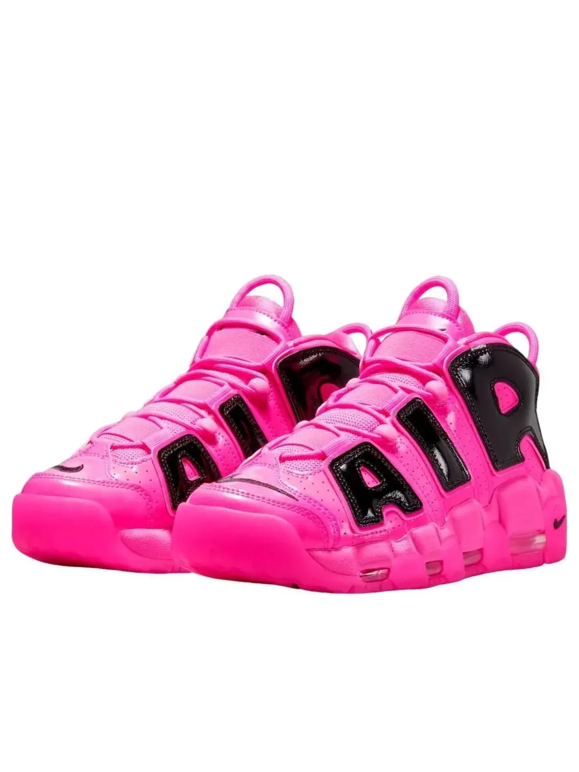 Кроссовки (WMNS) Nike Air More Uptempo 'Pink Blast' — изображение 2 из 5, розовый