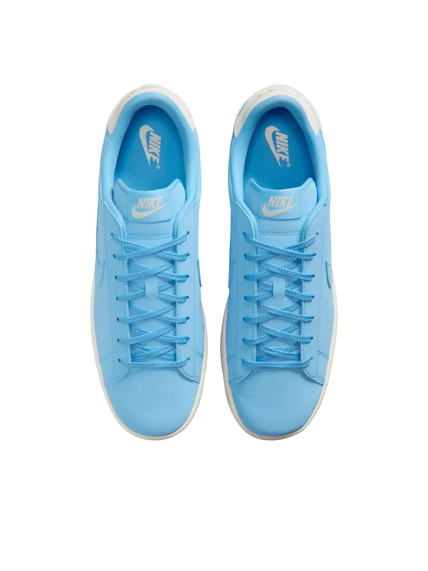 Мужские кроссовки с кожаным верхом Tennis Classic Nike — изображение 2 из 7, синий