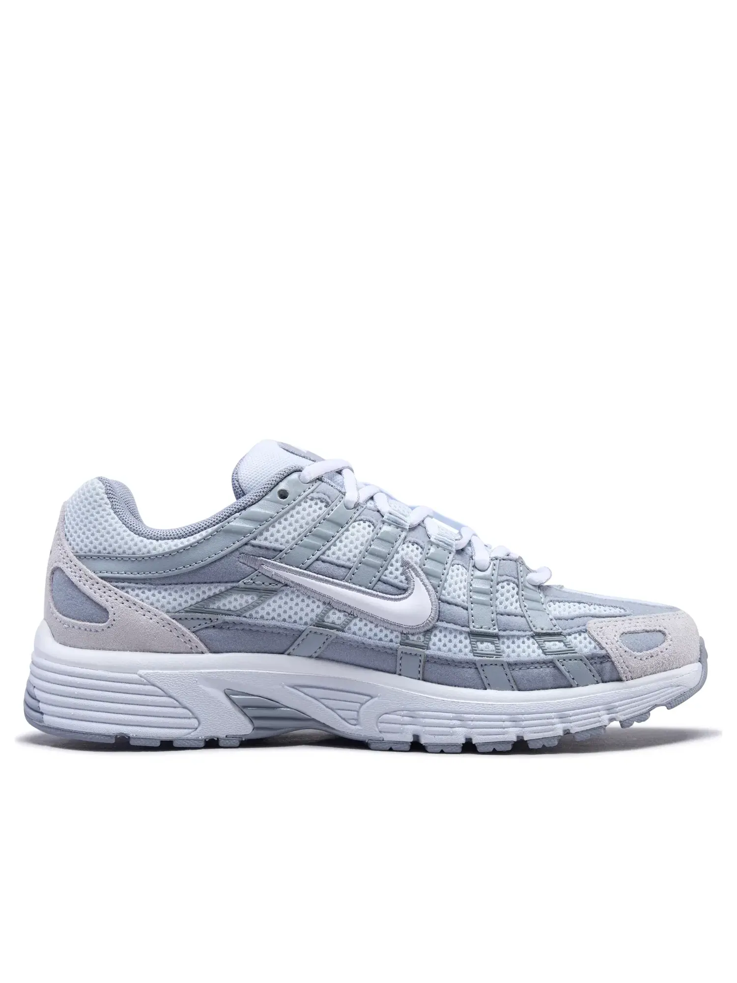Женские кроссовки с шнуровкой Nike P-6000 — изображение 2 из 7, серый