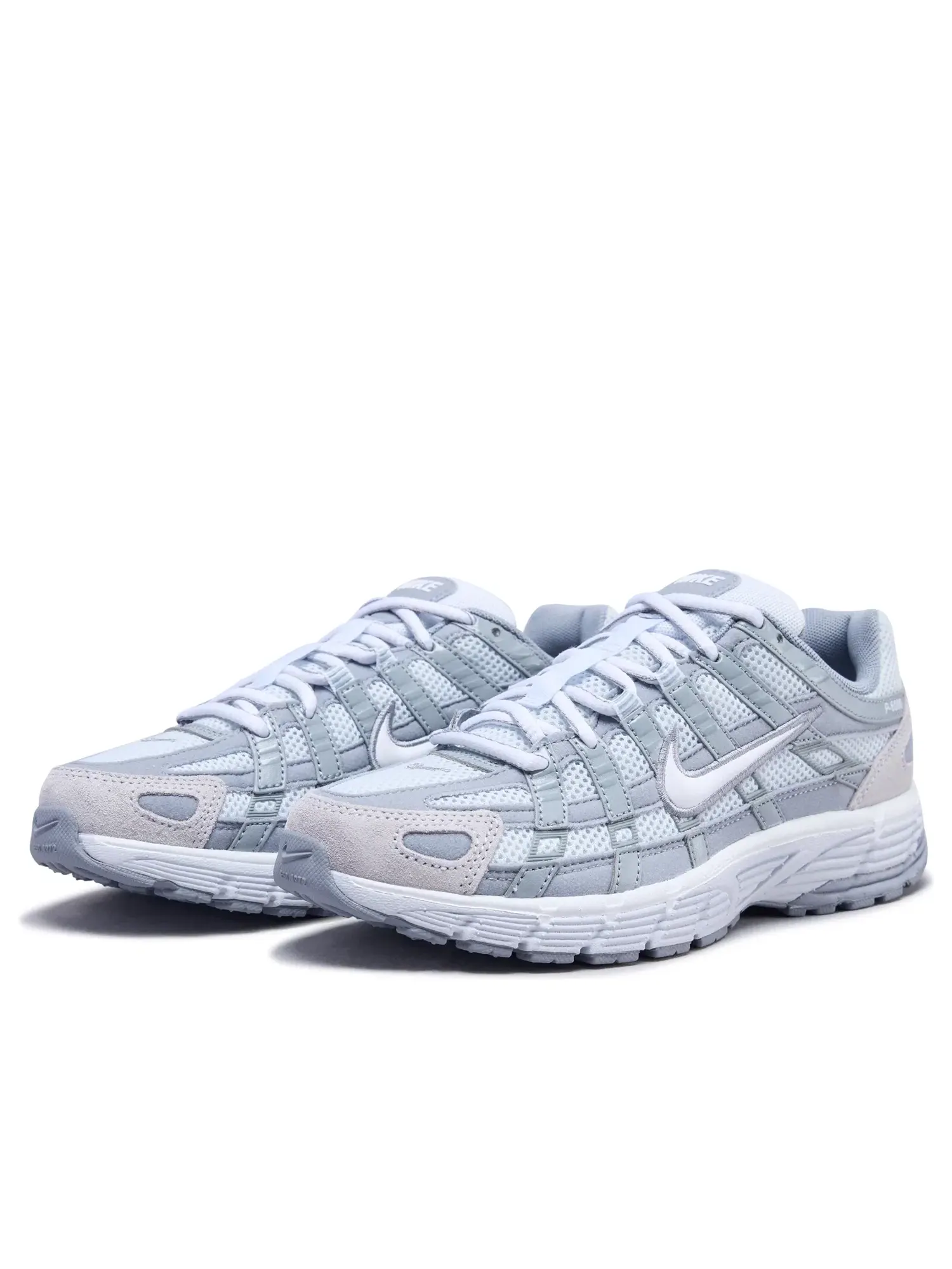 Женские кроссовки с шнуровкой Nike P-6000 — изображение 5 из 7, серый