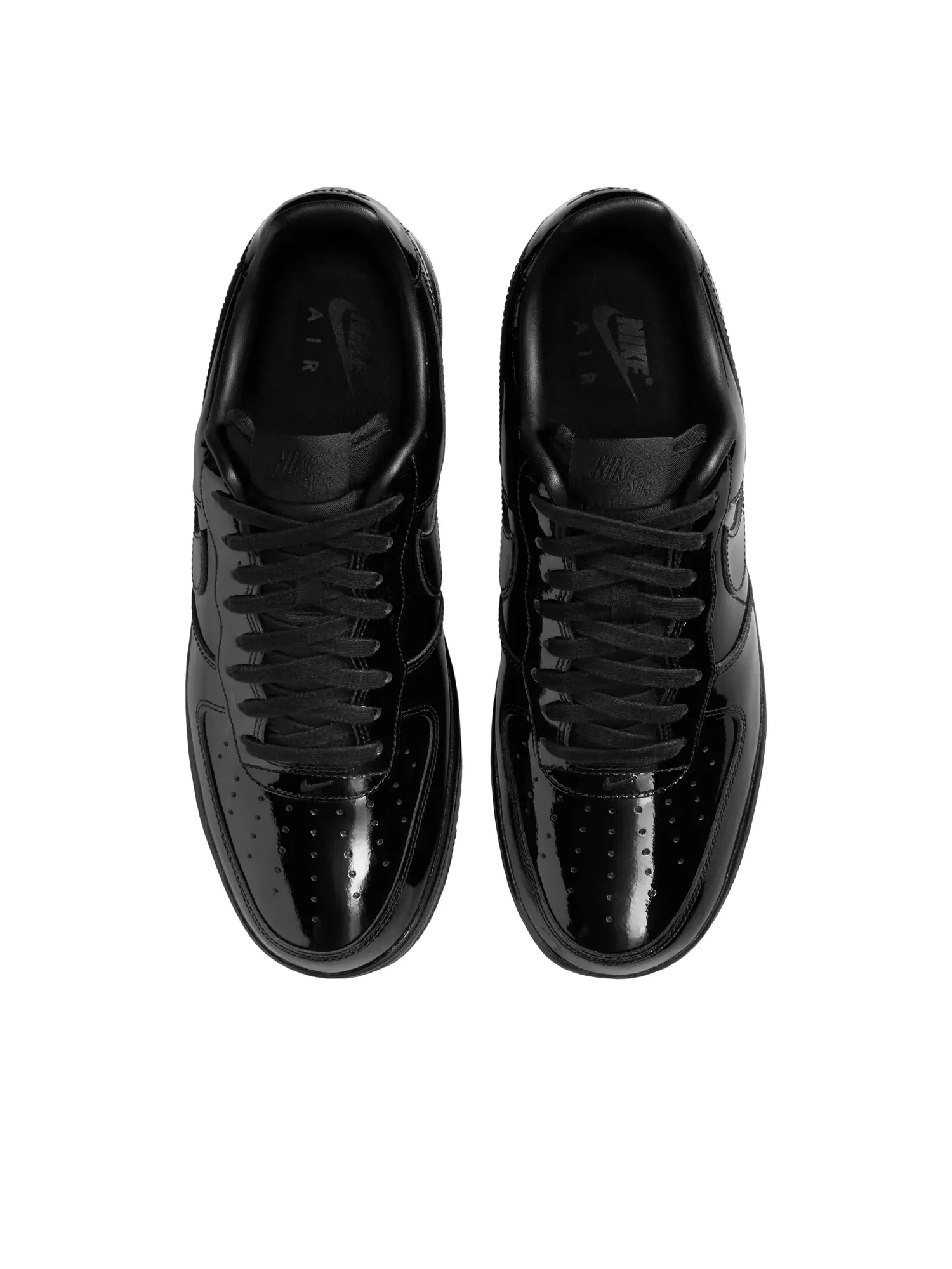 Кроссовки Nike Air Force 1 'Patent - Black' IV2857-010 — изображение 2 из 6, черный