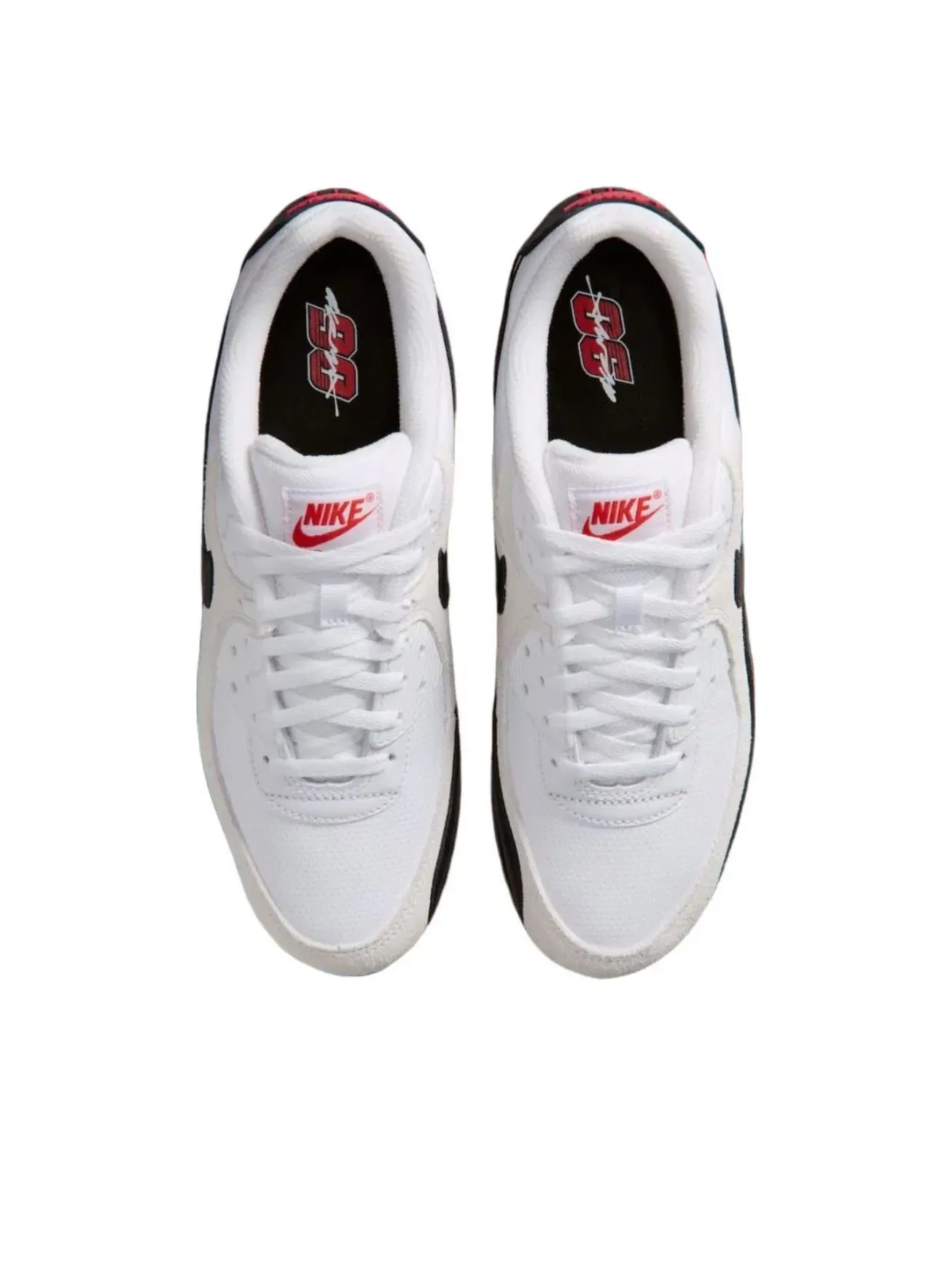 Кроссовки Nike Air Max 90 'White Black' IV2867-100 — изображение 3 из 4, белый
