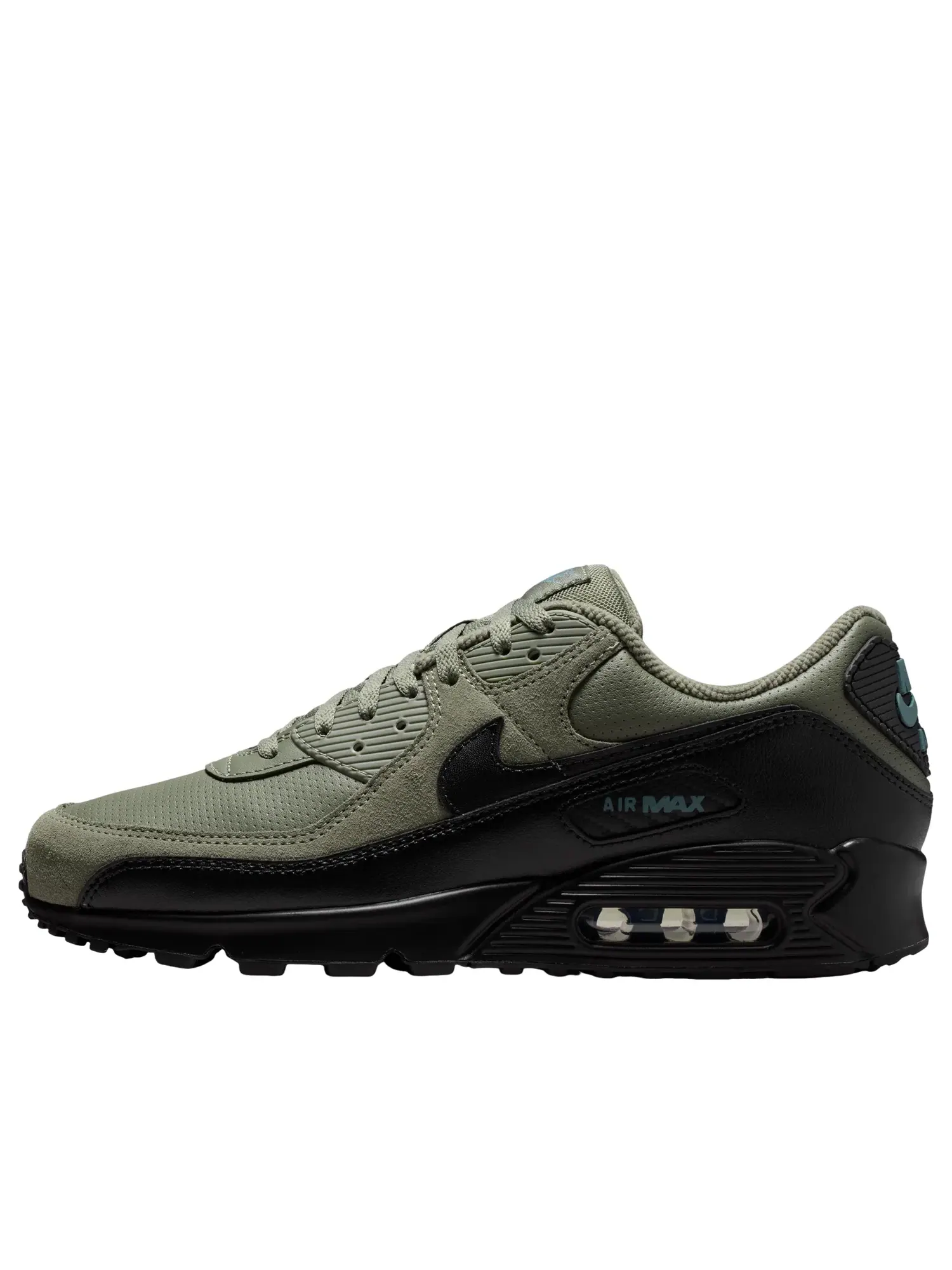 Кроссовки Nike Air Max 90 'Silver Sage Mineral Slate Black' IV2868-328 — изображение 1 из 6, зеленый