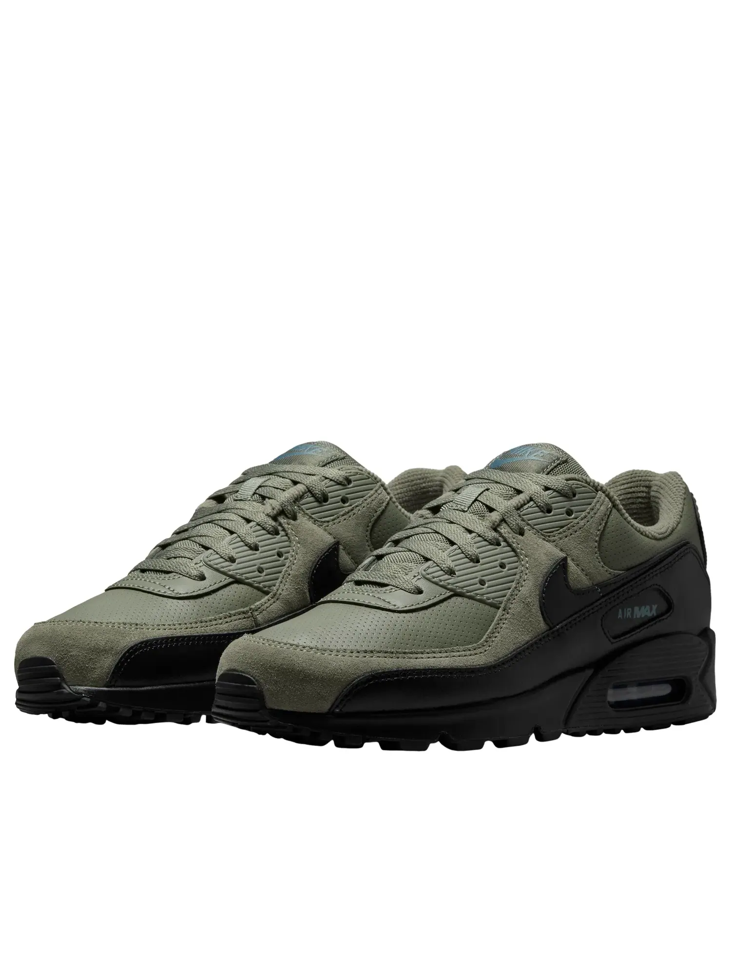 Кроссовки Nike Air Max 90 'Silver Sage Mineral Slate Black' IV2868-328 — изображение 4 из 6, зеленый
