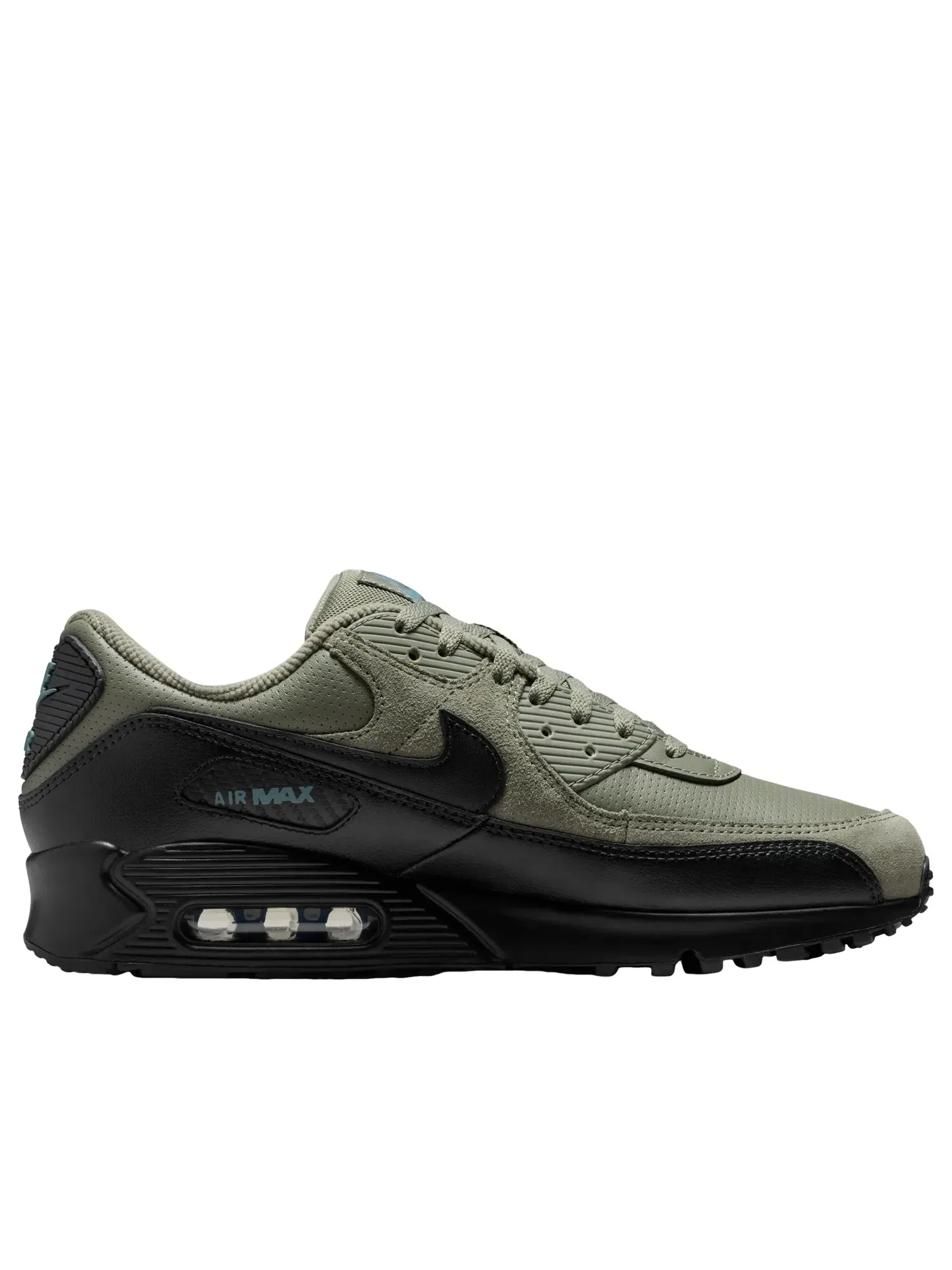 Кроссовки Nike Air Max 90 'Silver Sage Mineral Slate Black' IV2868-328 — изображение 6 из 6, зеленый