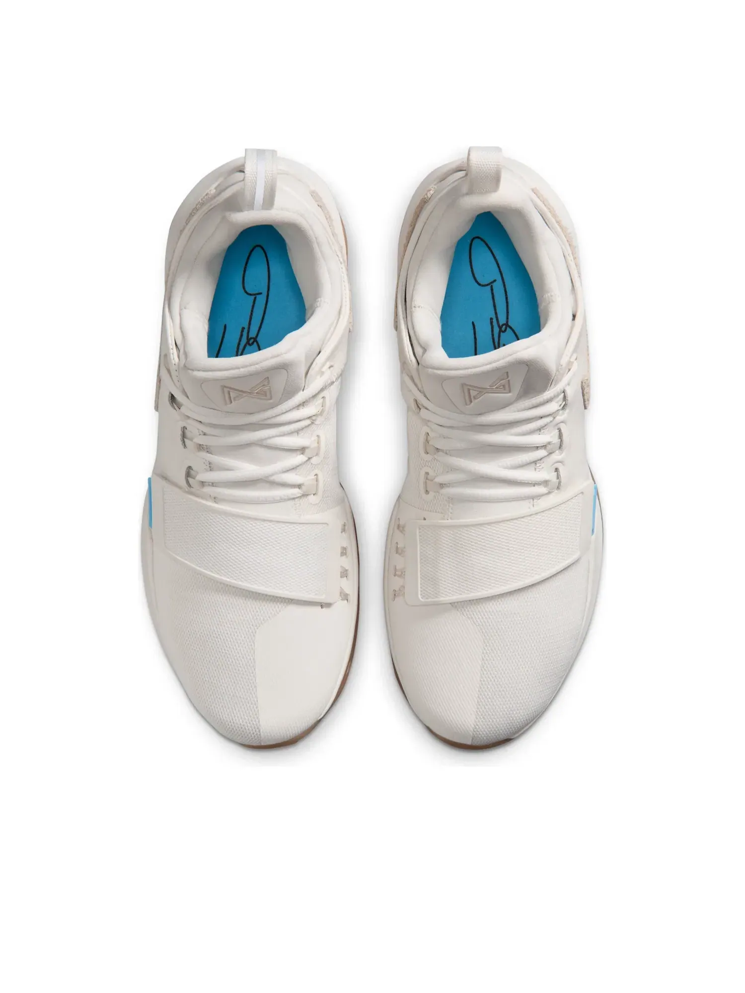 Кроссовки Nike PG 1 White Ice 2026 'White Black' IV2869-110 — изображение 2 из 6, белый