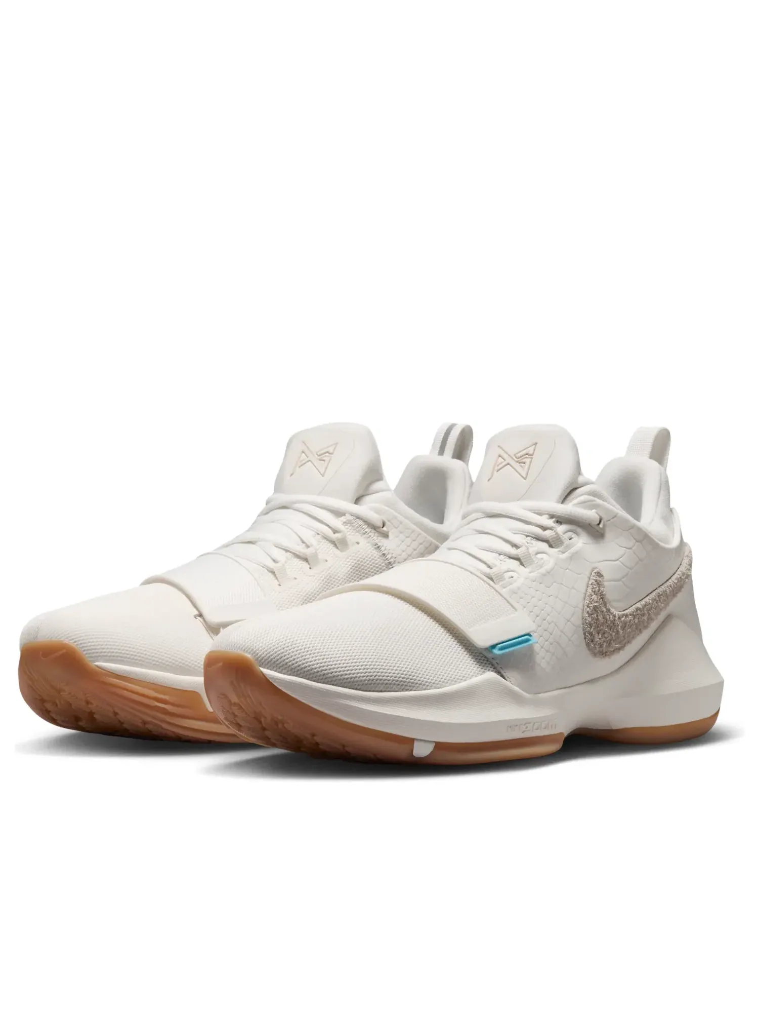 Кроссовки Nike PG 1 White Ice 2026 'White Black' IV2869-110 — изображение 4 из 6, белый