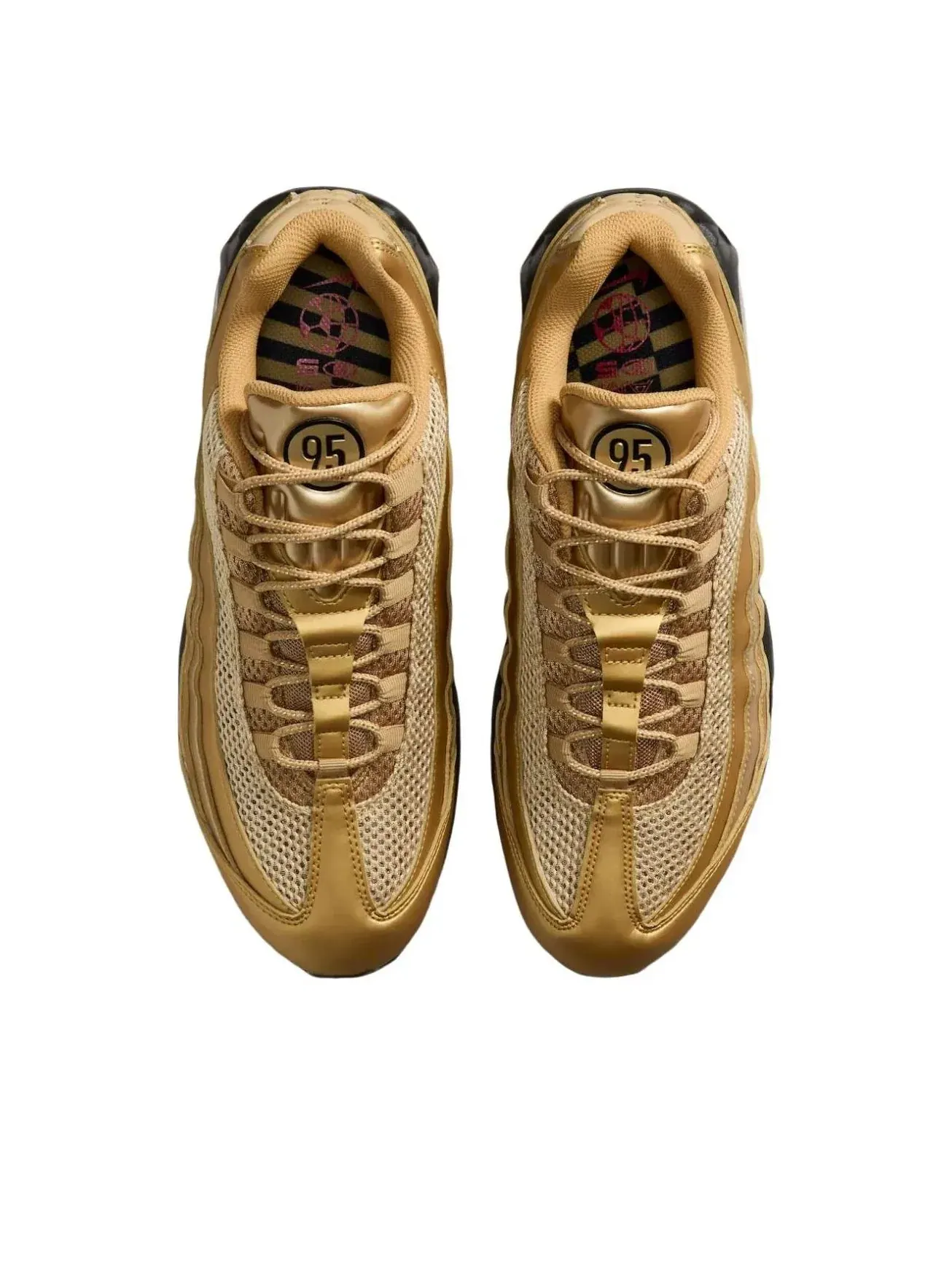 Кроссовки Nike Air Max 95 'Metallic Gold' IV2872-707 — изображение 3 из 5, золото