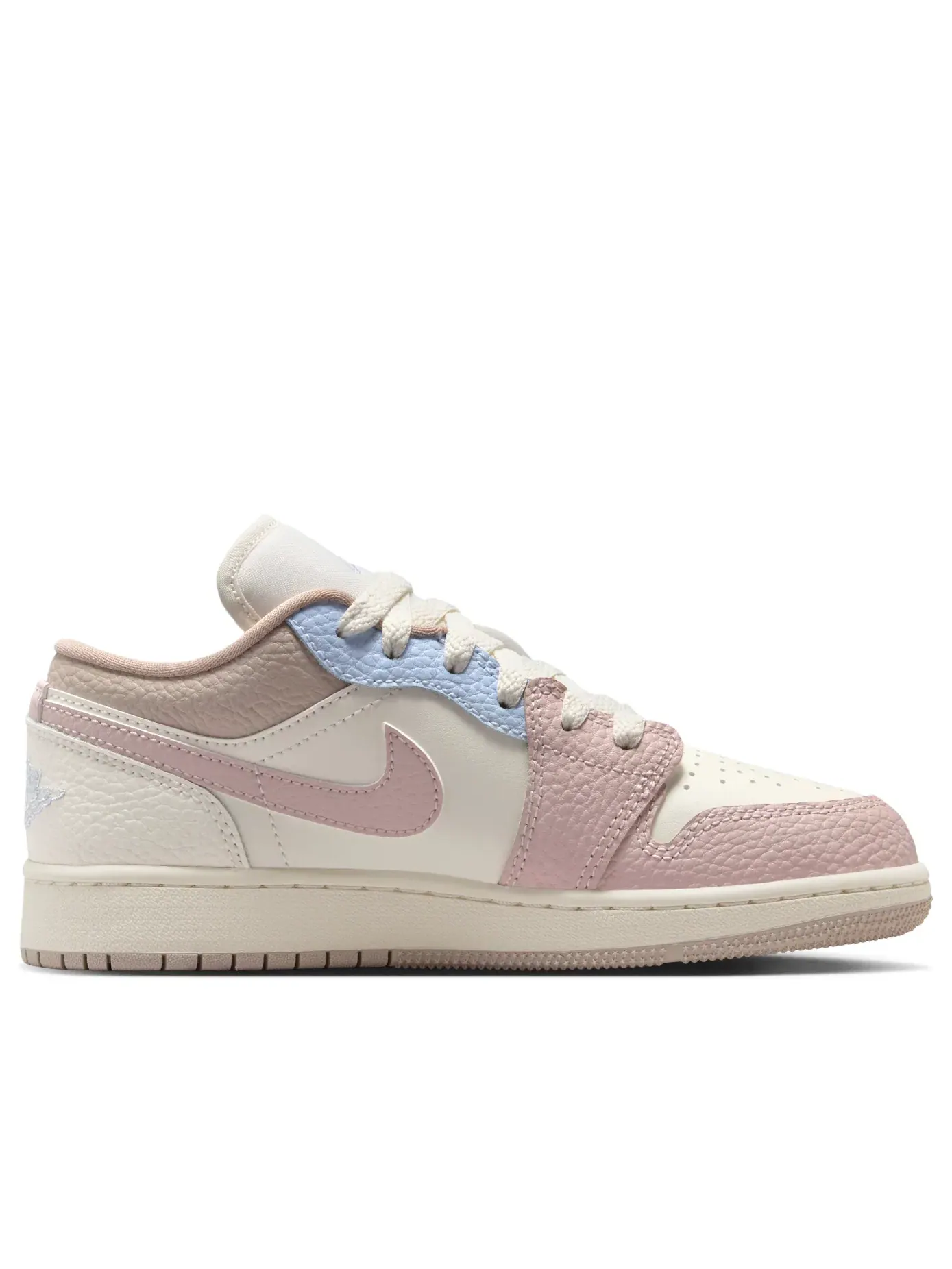 Кроссовки Air Jordan 1 Low 'Sail Silt Red Hydrogen Blue' IV3219-161 — изображение 2 из 7, розовый