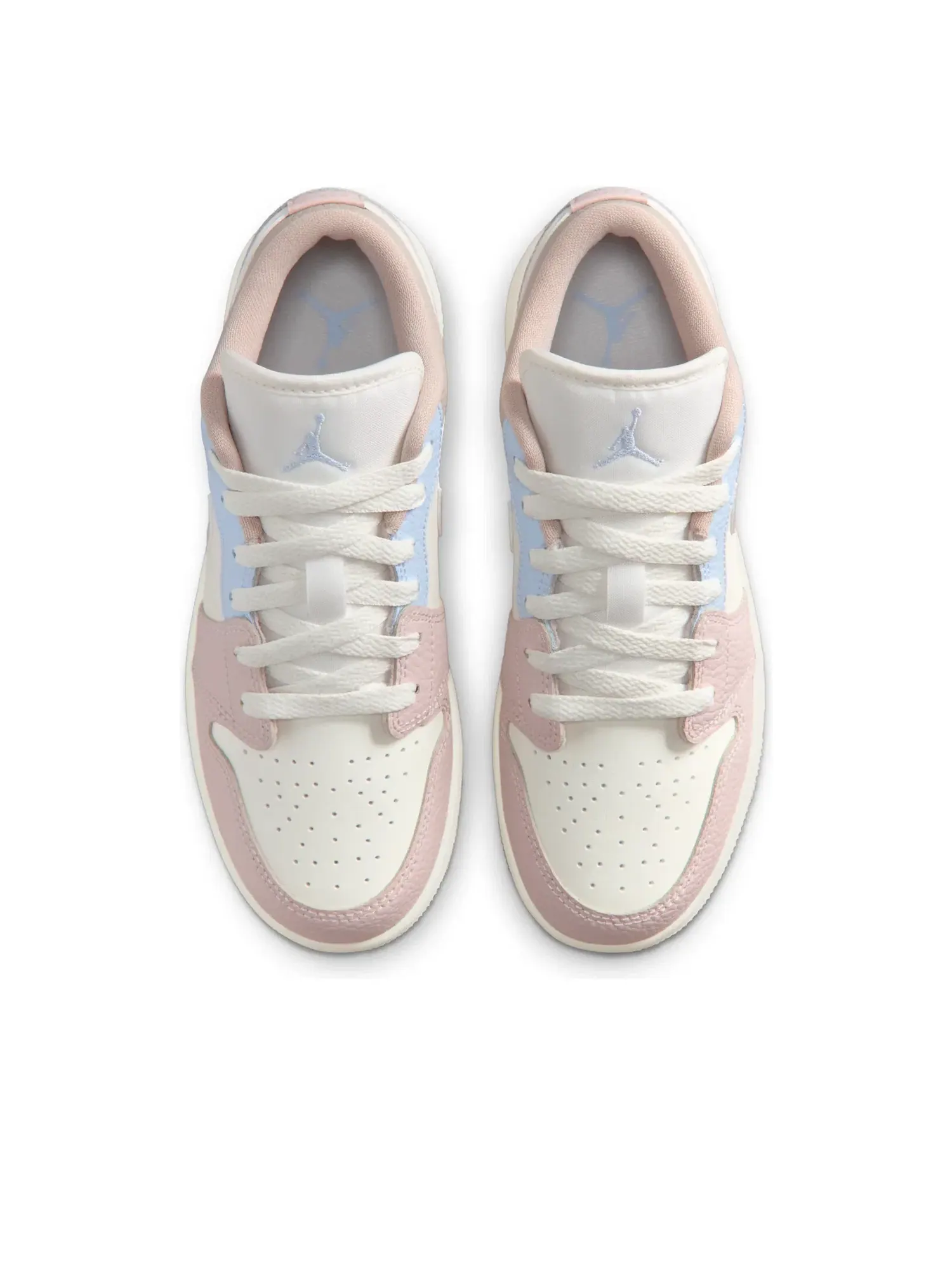 Кроссовки Air Jordan 1 Low 'Sail Silt Red Hydrogen Blue' IV3219-161 — изображение 3 из 7, розовый