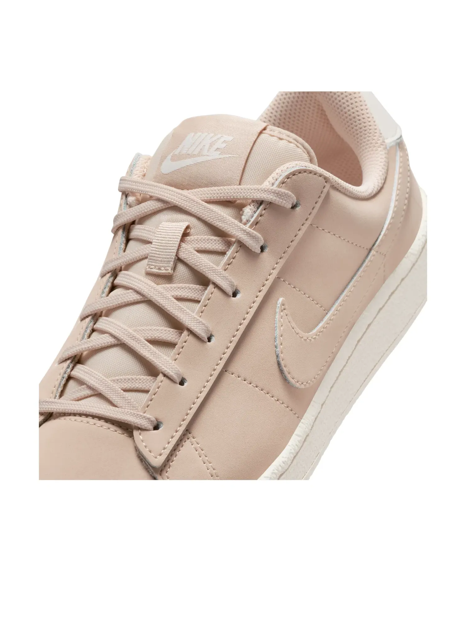 Детские кроссовки с кожаным верхом Nike Tennis Classic Sanddrift Sail — изображение 5 из 7, бежевый