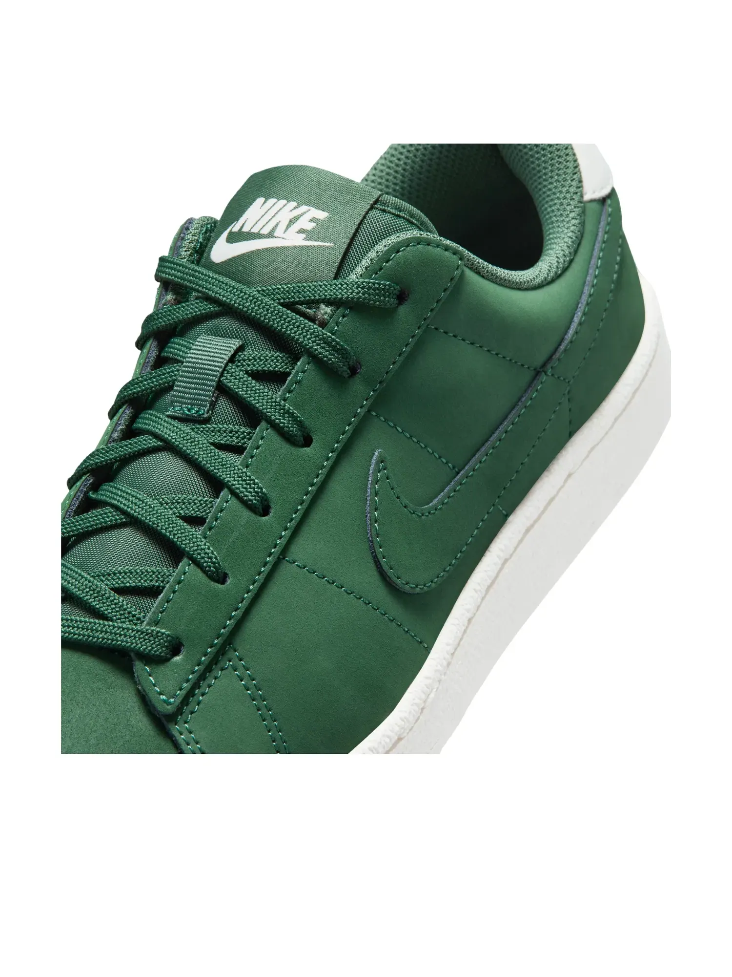 Детские кроссовки с кожаным верхом Nike Tennis Classic Fir Sail — изображение 5 из 6, зеленый