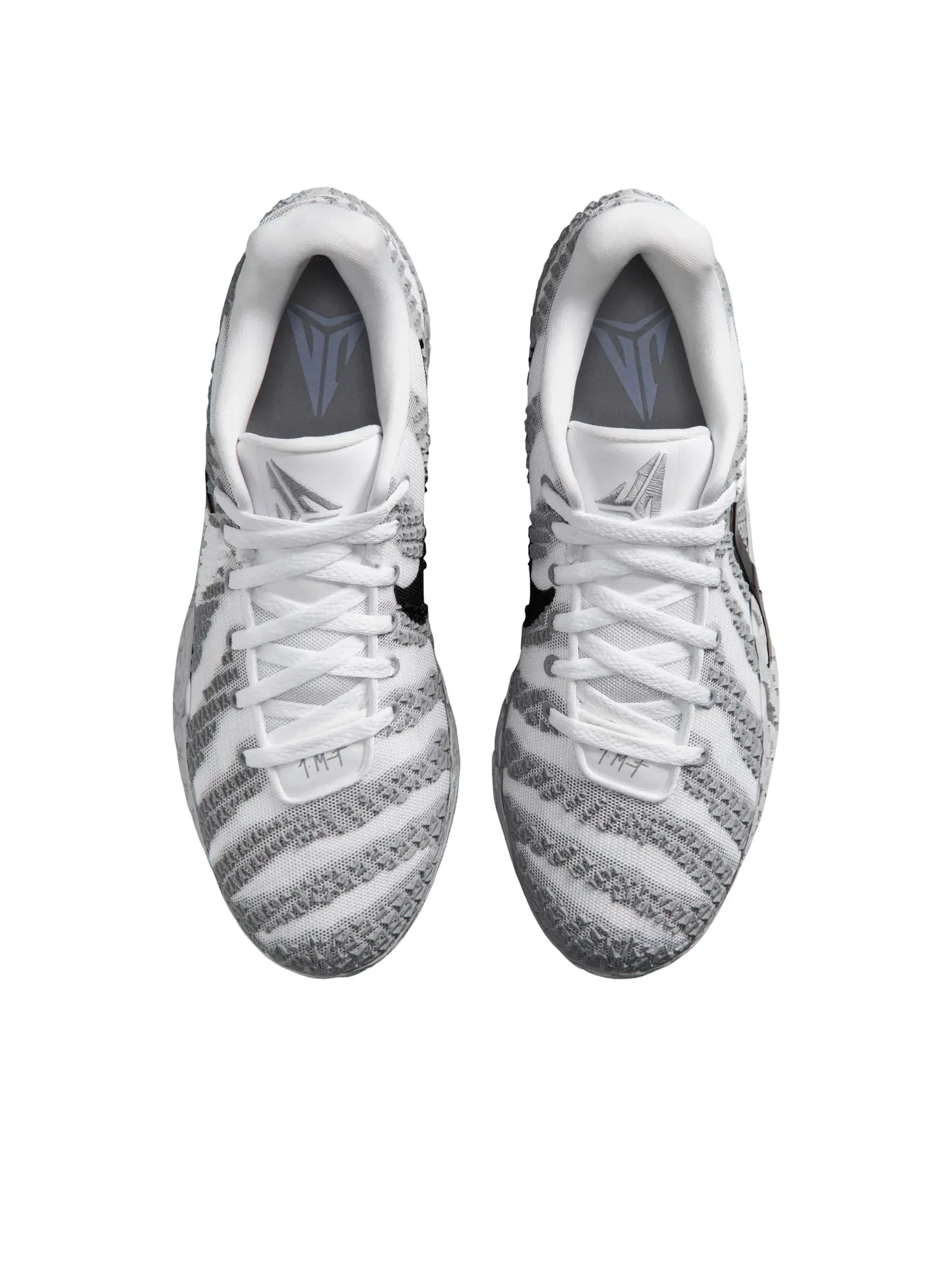 Мужские кроссовки с шнуровкой Nike Ja 3 White Wolf Grey — изображение 2 из 6, серый