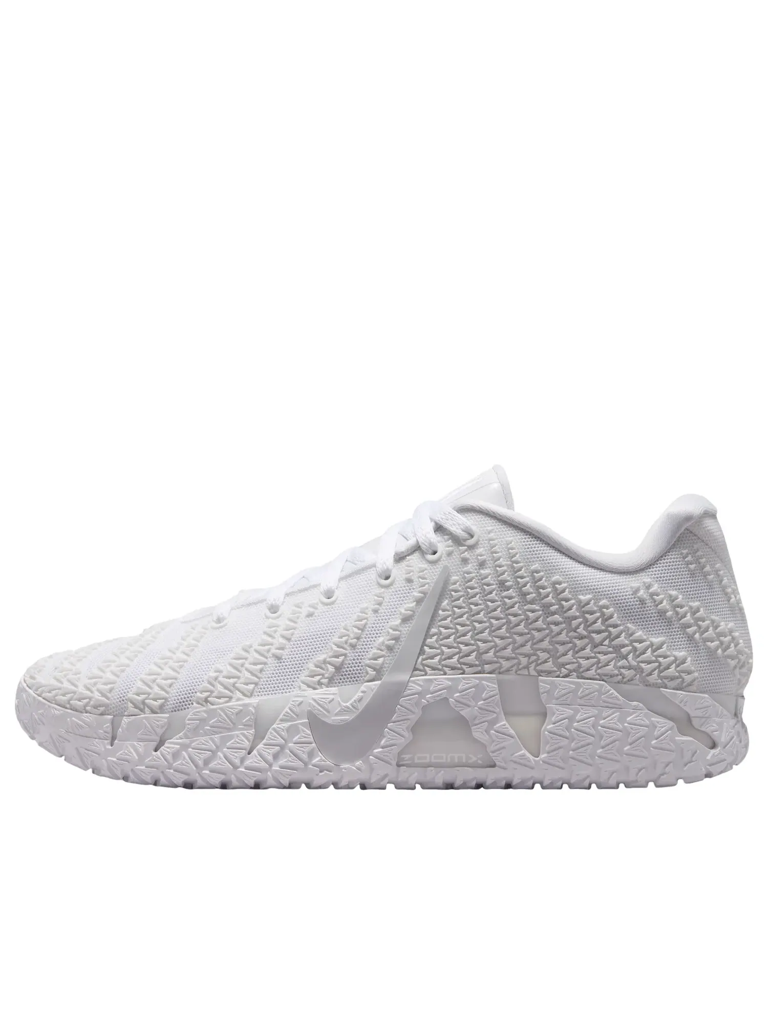 Мужские кроссовки с шнуровкой Ja 3 Triple White Nike — изображение 1 из 6, белый