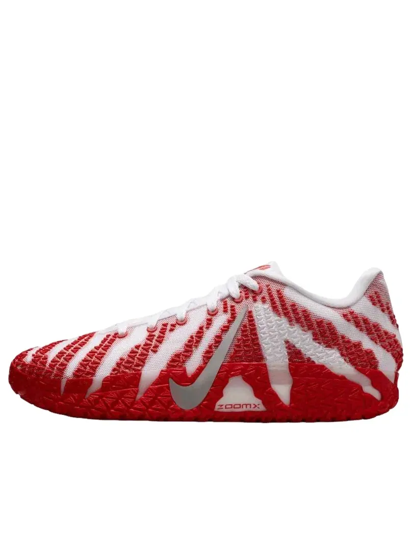 Мужские кроссовки с шнуровкой Nike Ja 3 White University Red — изображение 1 из 6, красный