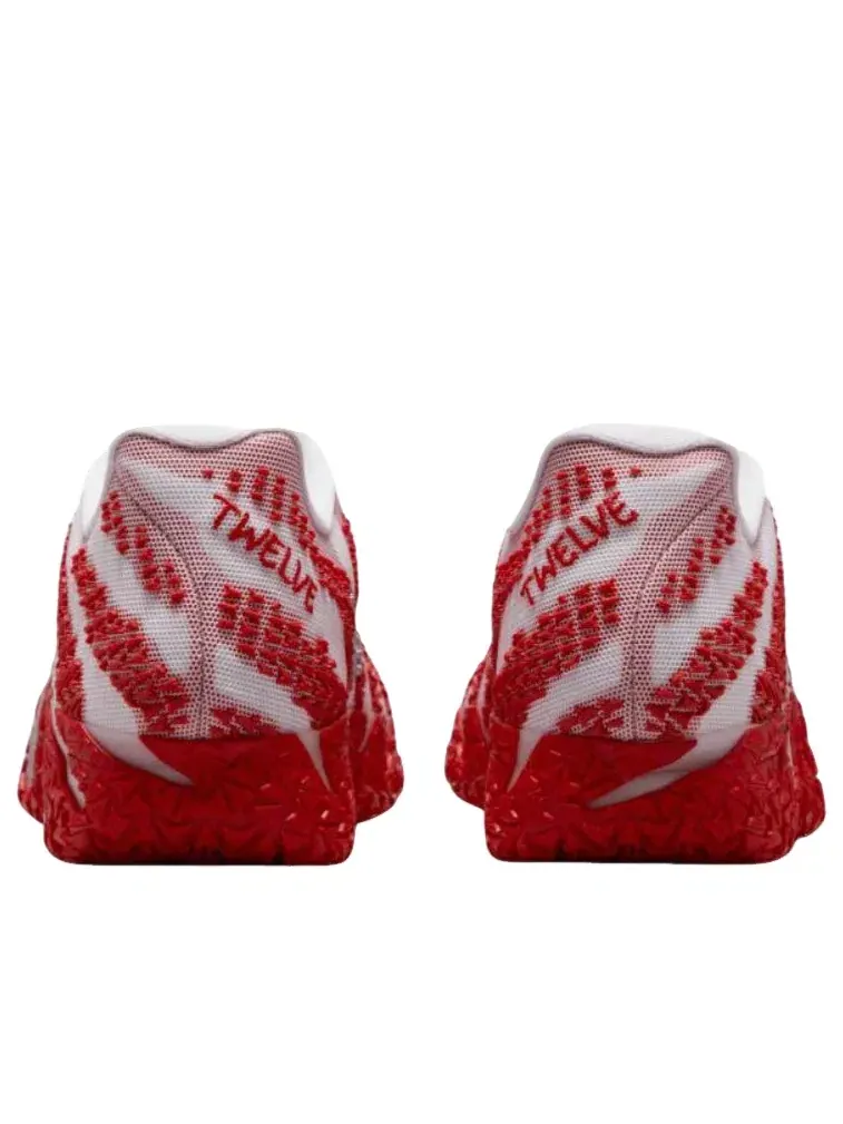 Мужские кроссовки с шнуровкой Nike Ja 3 White University Red — изображение 5 из 6, красный