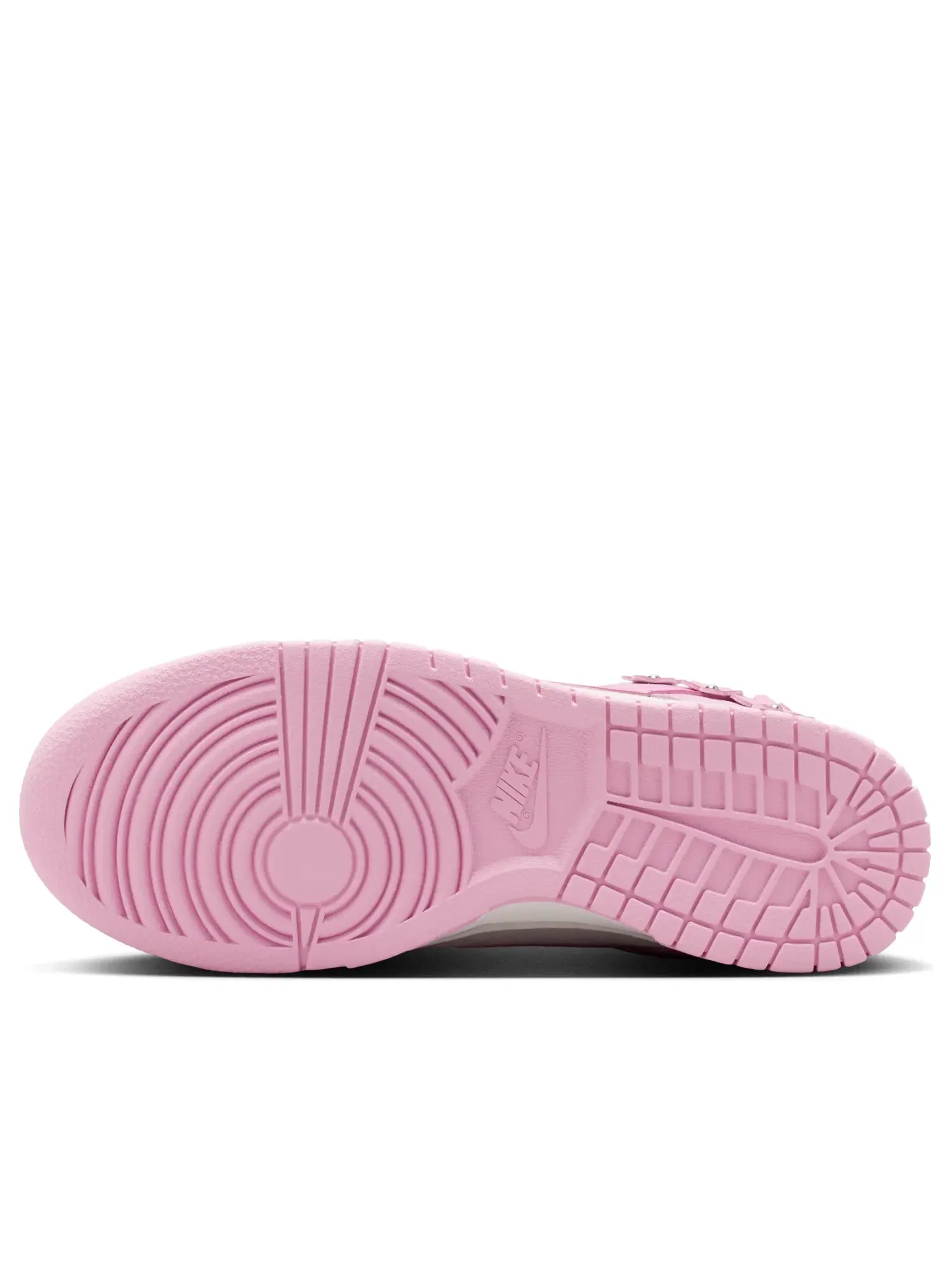 Женские кроссовки с кожаным верхом Nike Dunk Low SE Florette - Pink Rise — изображение 5 из 6, розовый