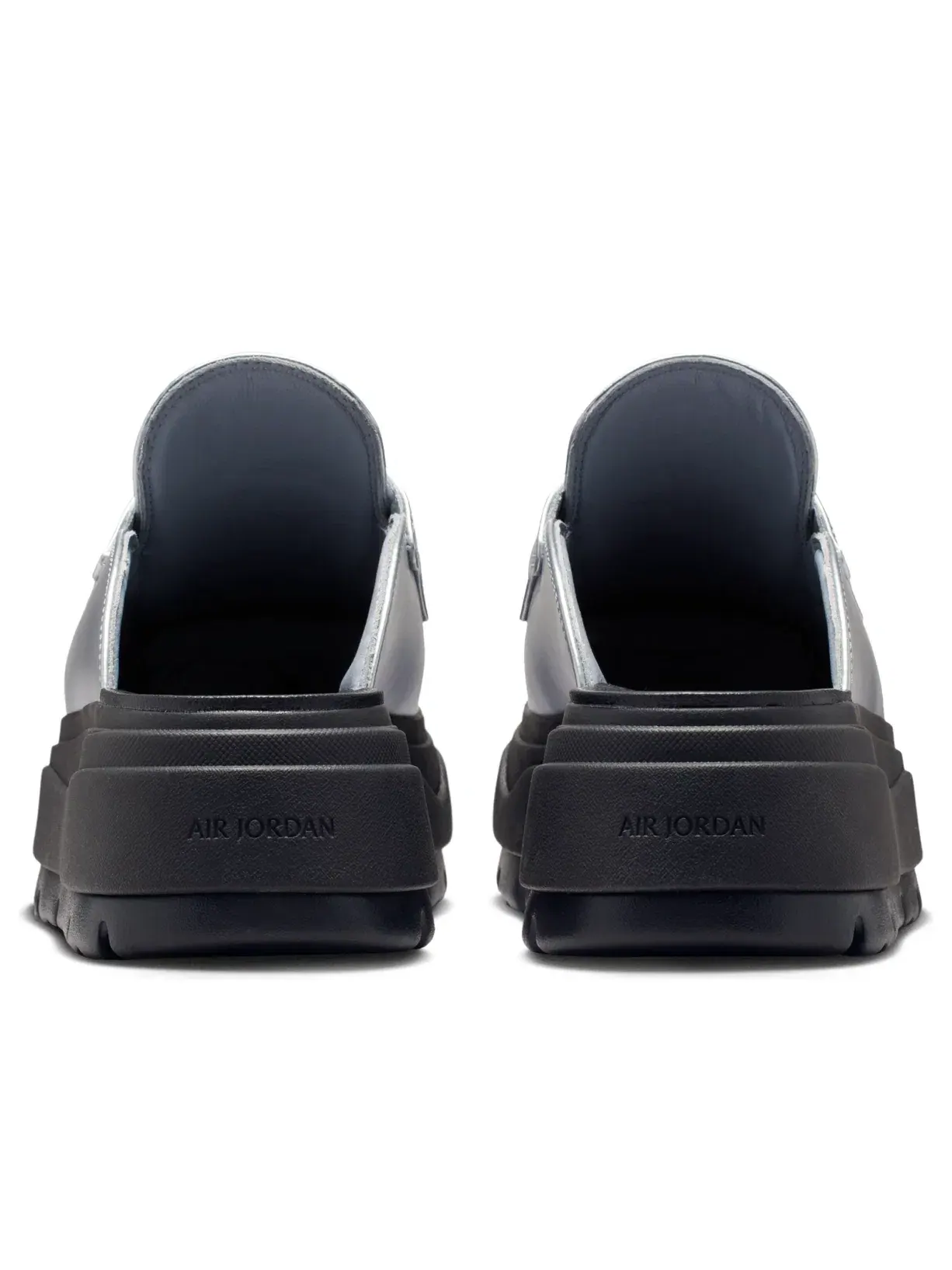 Женские тапочки-мюли с закрытым носком Air Jordan Mule SE — изображение 5 из 6, серебряный