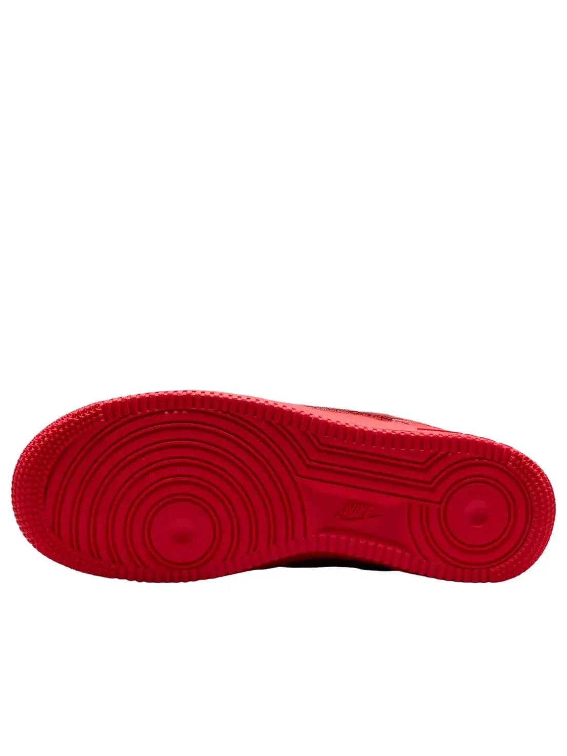 Женские кроссовки с лакированной кожей Air Force 1 Low Red Patent Nike — изображение 5 из 5, красный