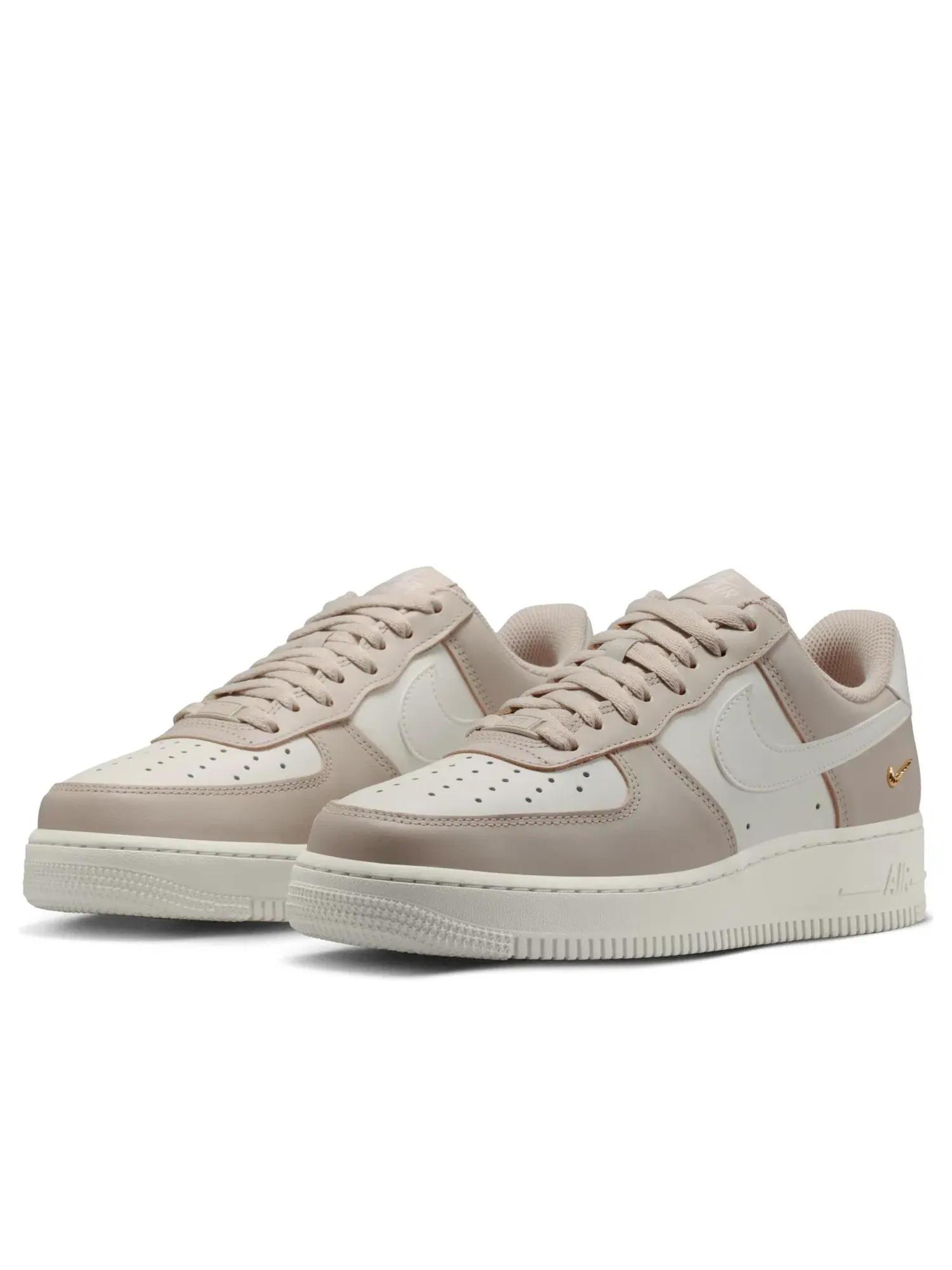 Женские кроссовки с кожаным верхом Nike Air Force 1 '07 Cream Sail — изображение 5 из 7, белый