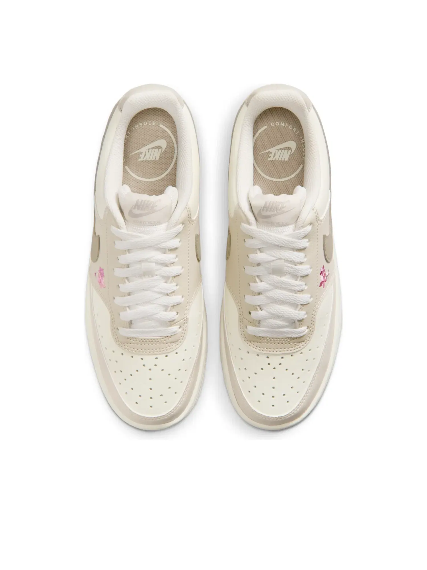 Женские кроссовки Nike Court Vision Low SE Sail Cream — изображение 3 из 7, бежевый