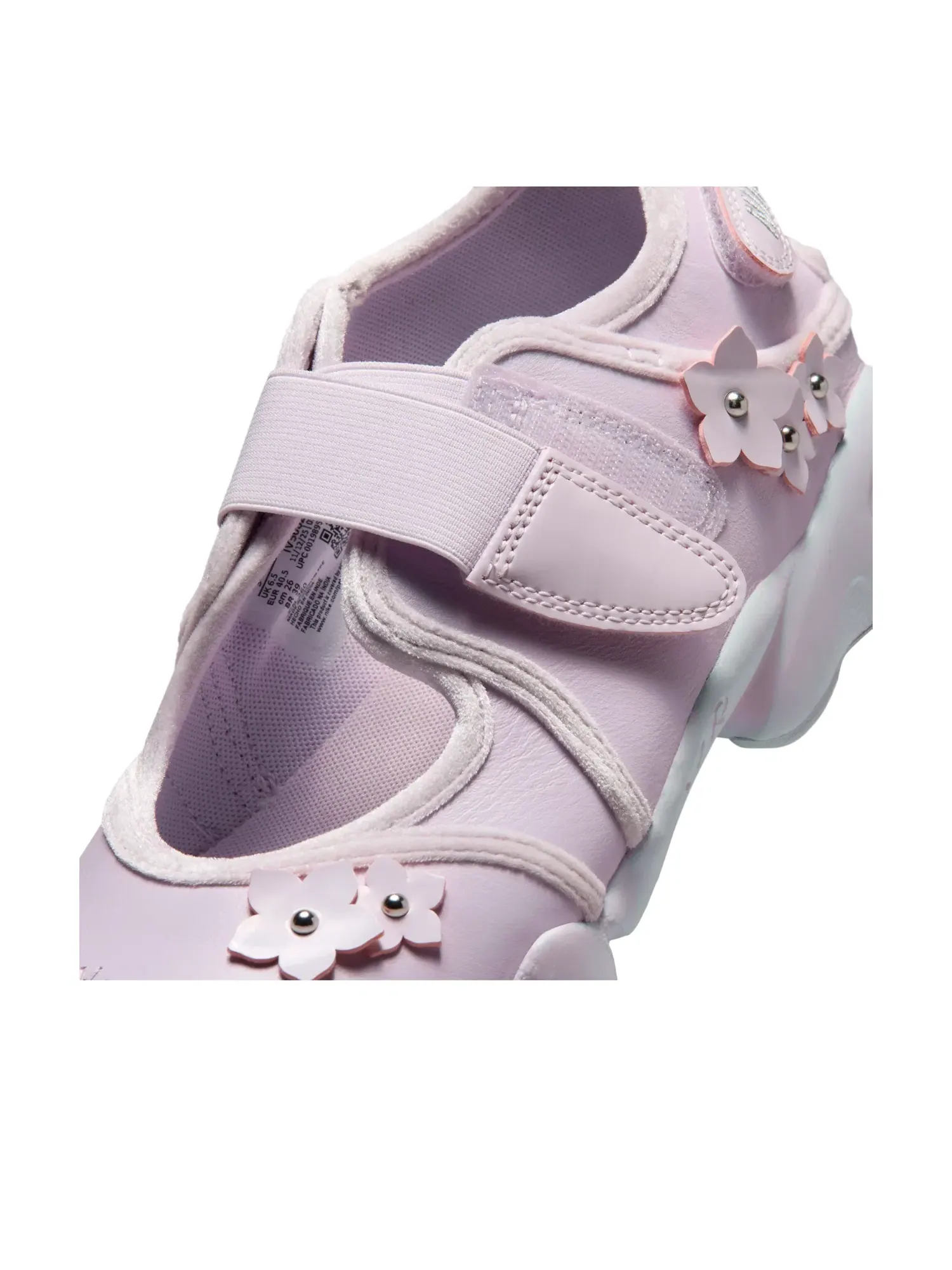 Женские кроссовки Nike Air Rift 'Florette - Bleached Lilac' — изображение 6 из 7, розовый
