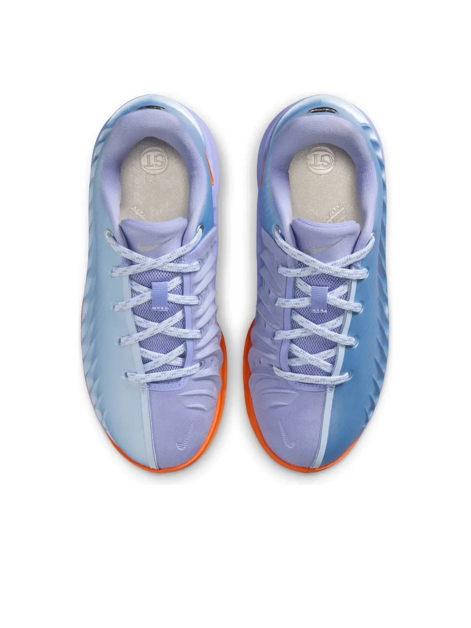 Детские кроссовки с шнуровкой Nike Air Zoom GT Cut 4 — изображение 3 из 6, синий