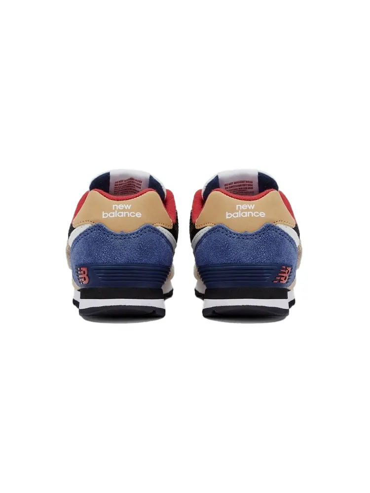 Беговые кроссовки New Balance 574 'Light Cream Dark Blue' — изображение 4 из 4, бежевый