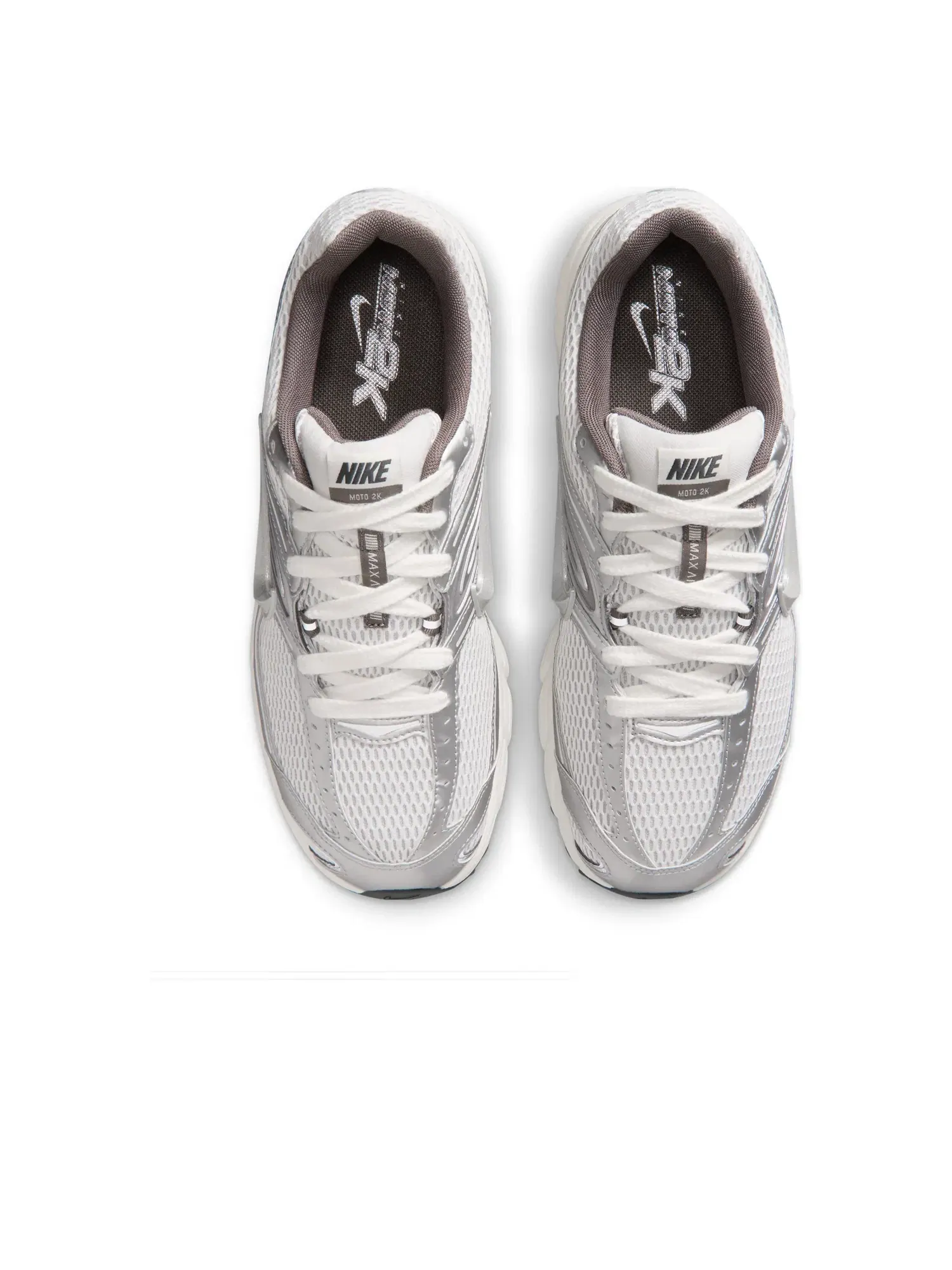 Мужские кроссовки с низким верхом Nike Air Max Moto 2K — изображение 4 из 6, серебряный