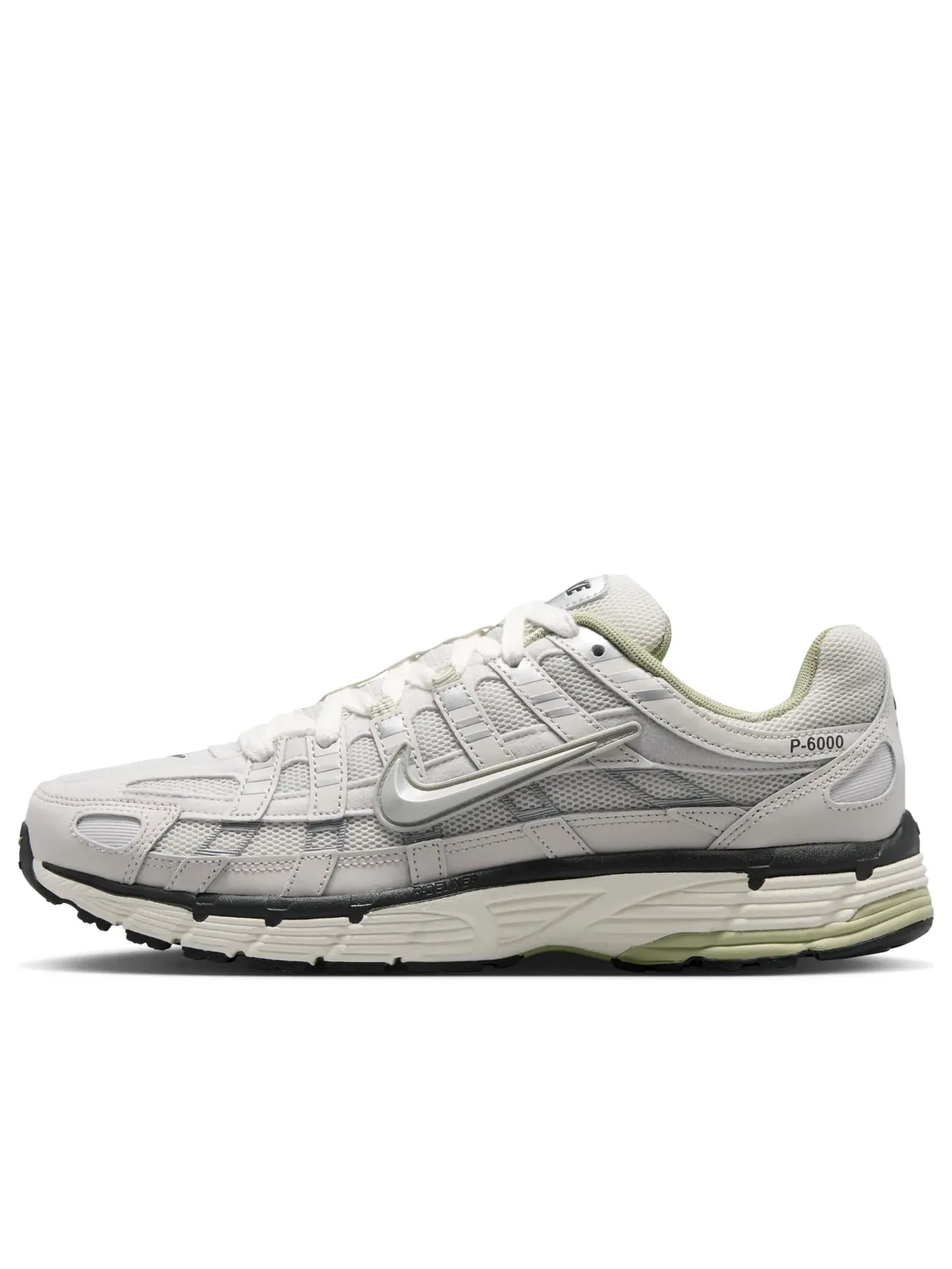 Мужские кроссовки с шнуровкой P-6000 Nike — изображение 1 из 7, серебряный
