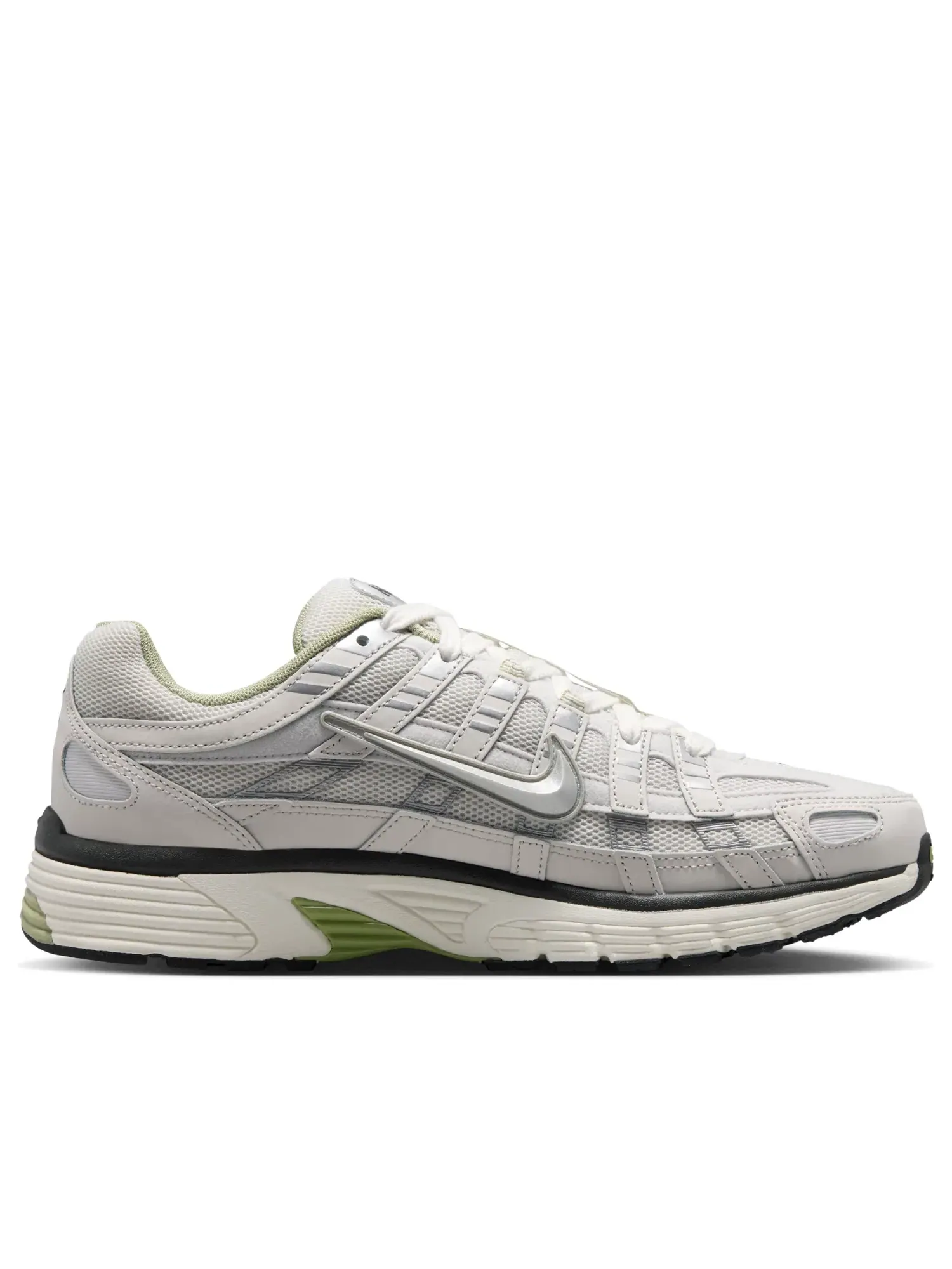 Мужские кроссовки с шнуровкой P-6000 Nike — изображение 2 из 7, серебряный
