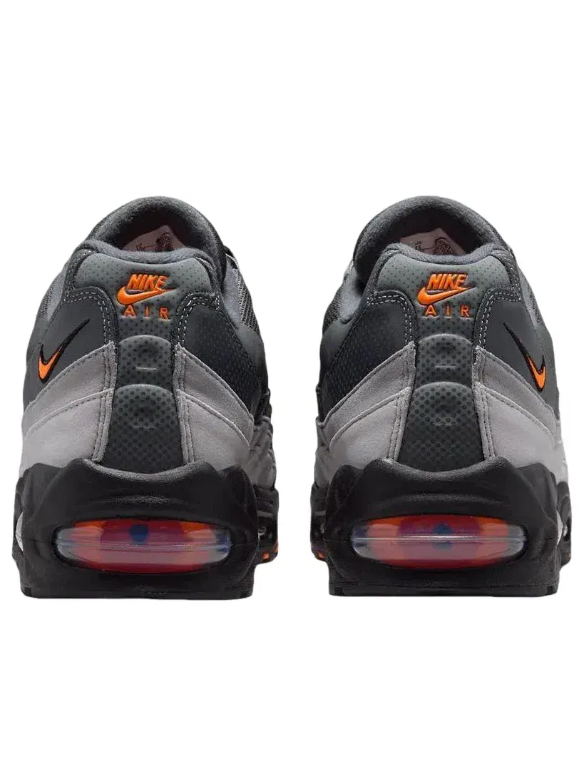 Мужские кроссовки с низким верхом Nike Air Max 95 Smoke Grey Total Orange — изображение 5 из 6, серый